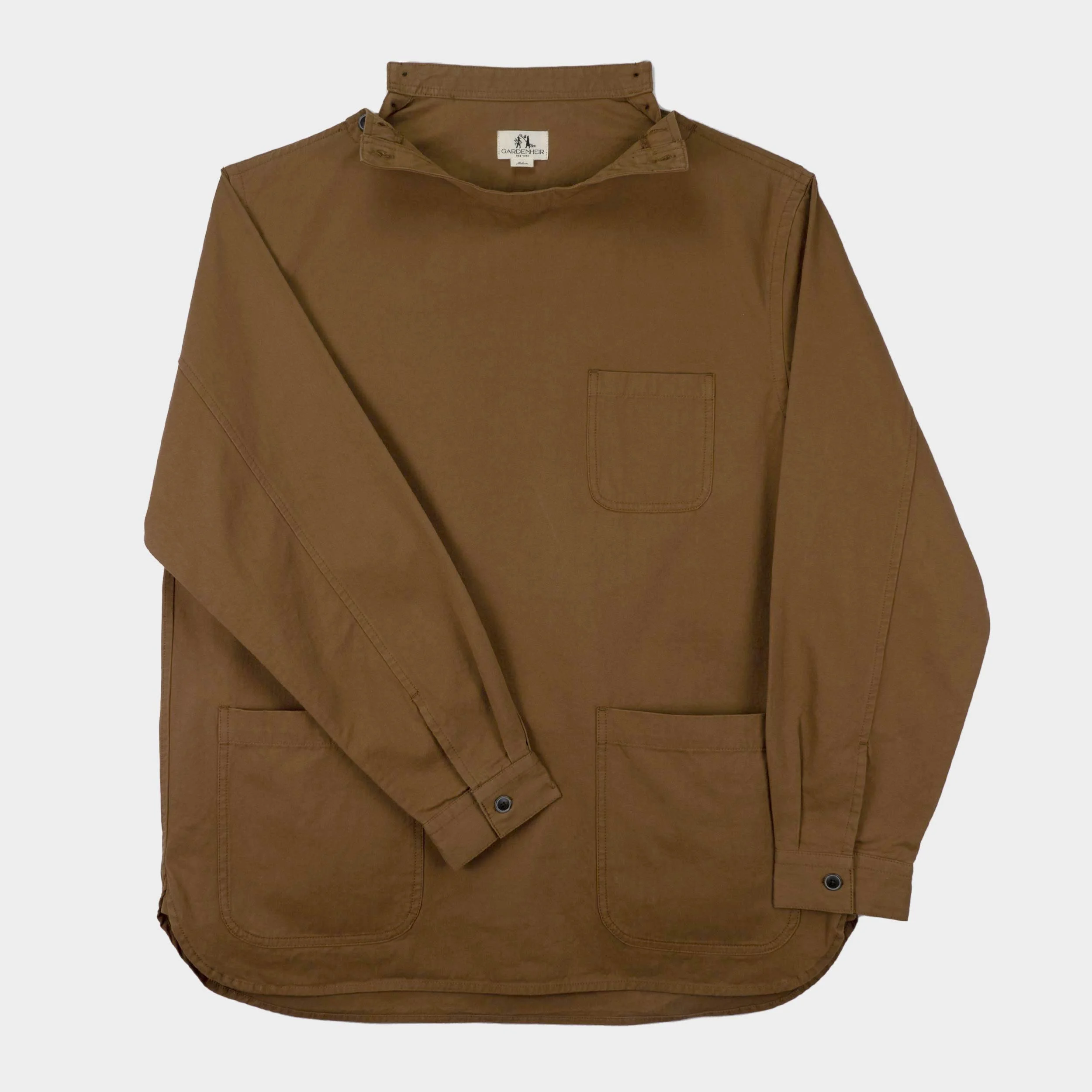 Washed Cotton Drill Gardening Smock in 