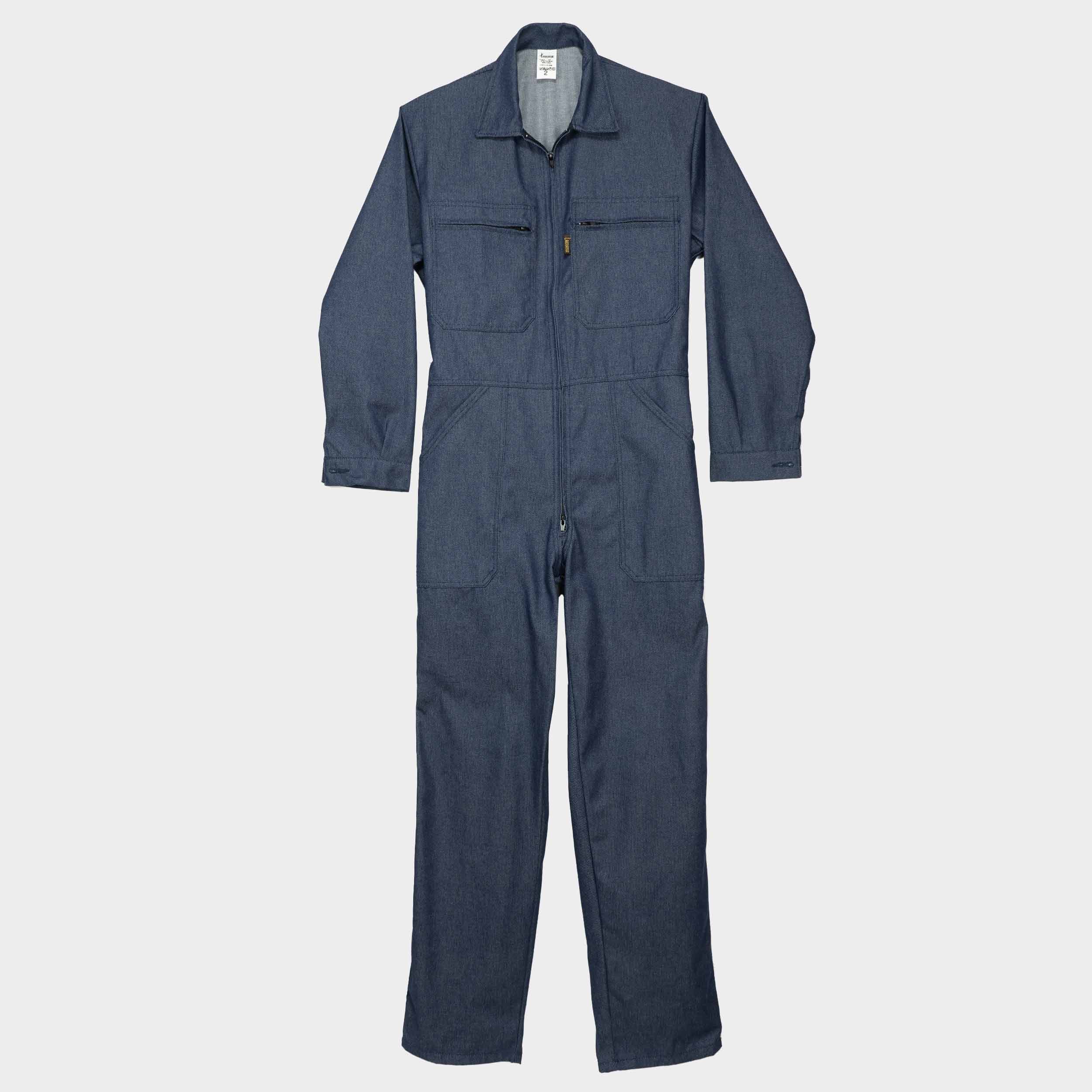 Le Laboureur French Cotton Blend Coveralls in French Green — GARDENHEIR