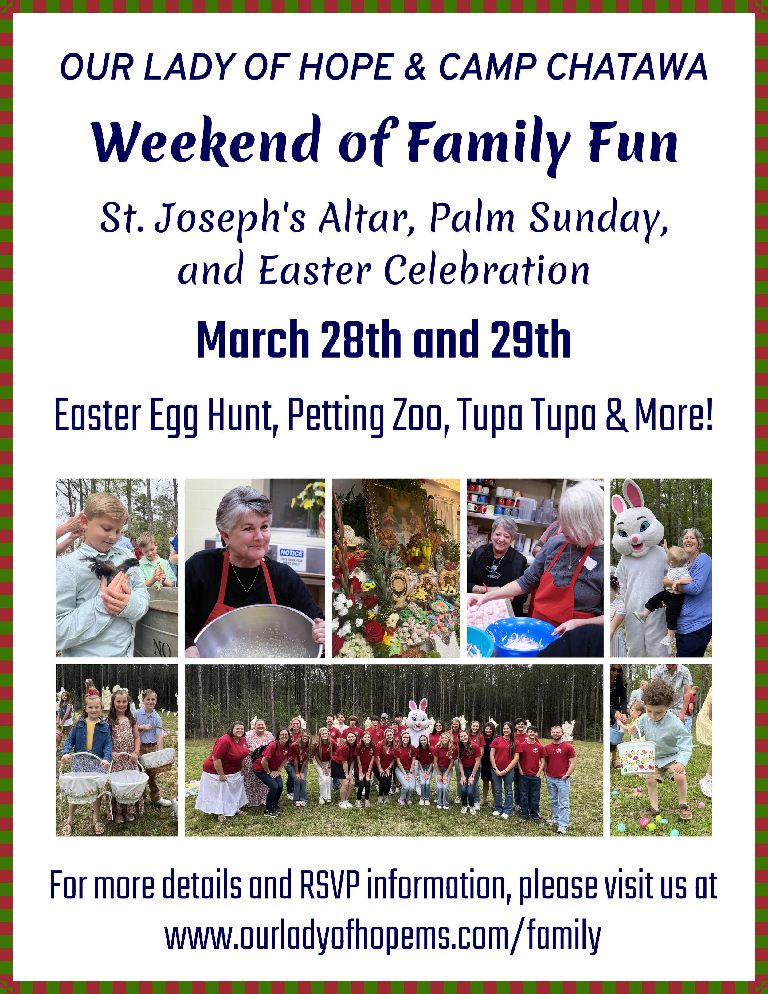 Family Day Mass &amp; St. Joseph's Altar (March 2026)