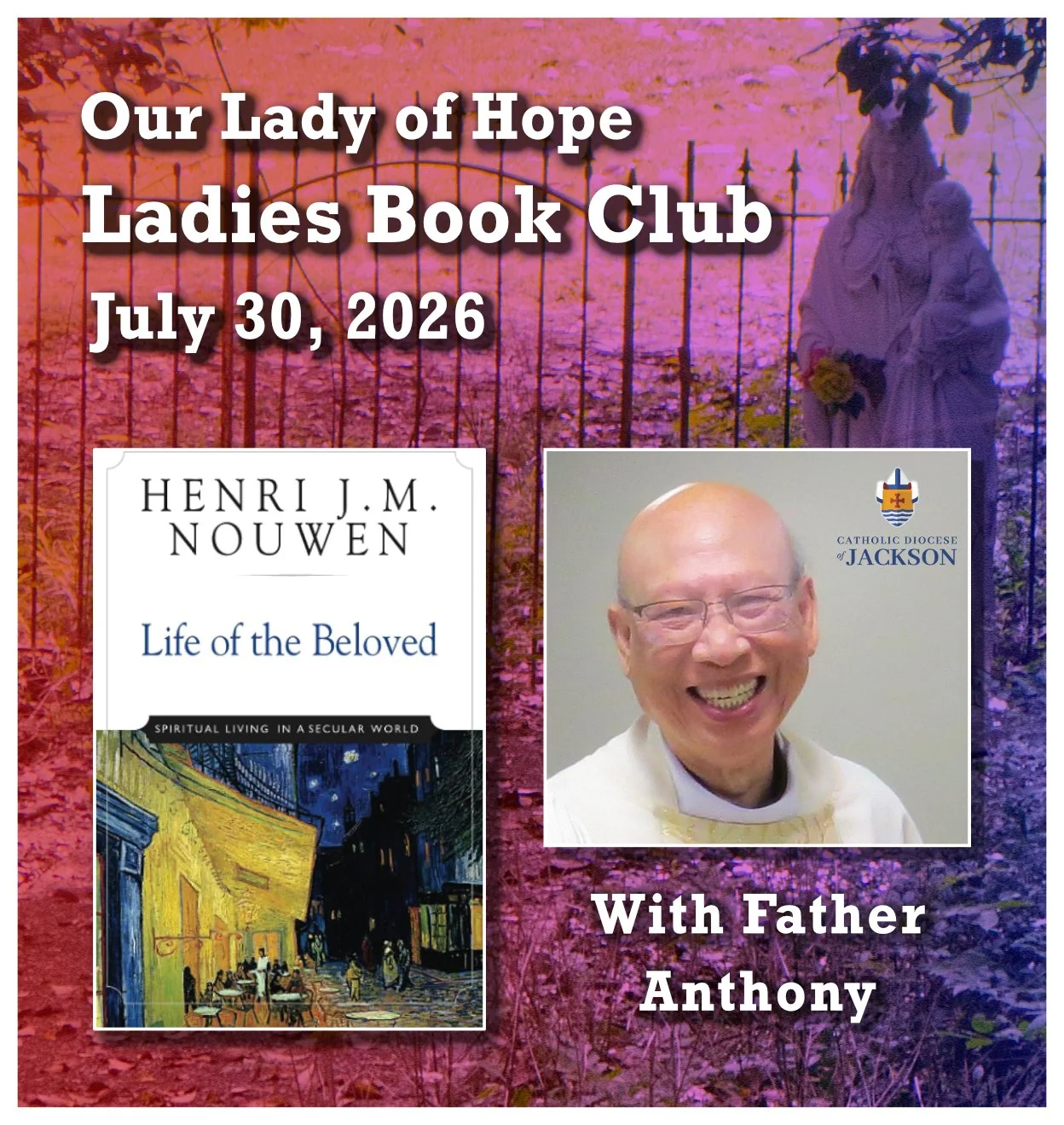 Ladies Book Club -  "Life of the Beloved" with Fr. Anthony (July 2026)