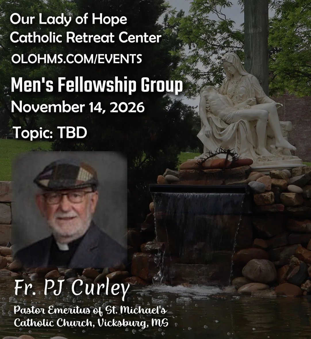 Men's Fellowship Group with Father PJ Curley (November 2026)
