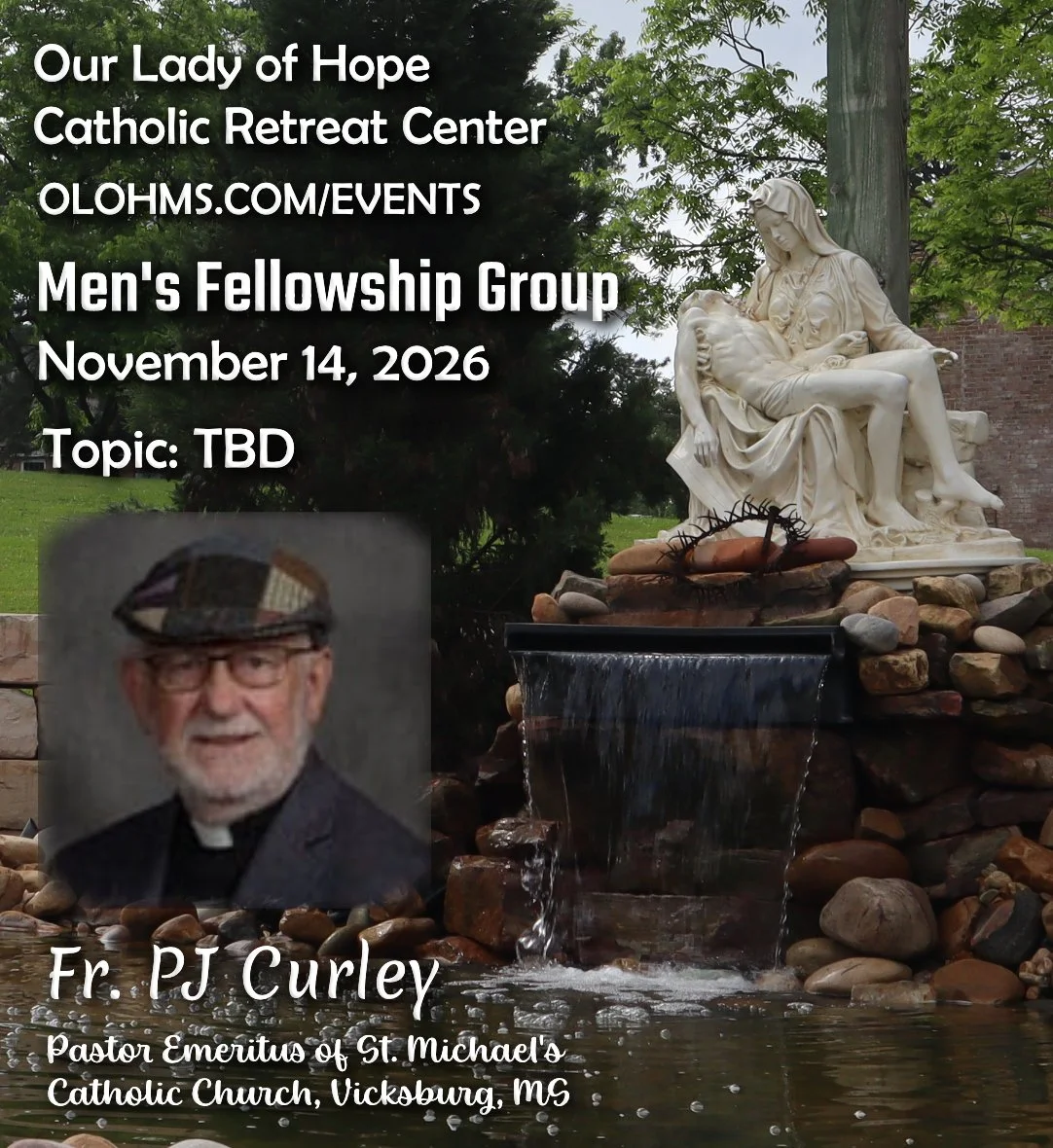 Men's Fellowship Group with Father PJ Curley (November 2026)