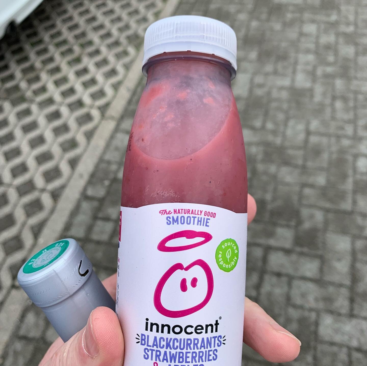 @innocent have always been about sustainability and natural ingredients, it&rsquo;s a wonderful brand with great values. What I also like about Innocent is that they stuck with their logo and structural packaging design. The very simple bottle shape 