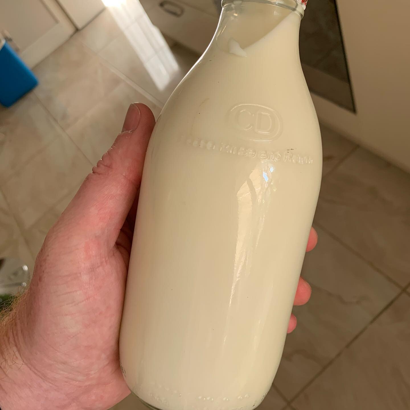 The best of the best, if there was an award for the best packaging and supply chain ever, it would go to the humble milk bottle. Locally washed, filled and distributed, on an electric van, it&rsquo;s super sustainable and convenient. This bottle was 