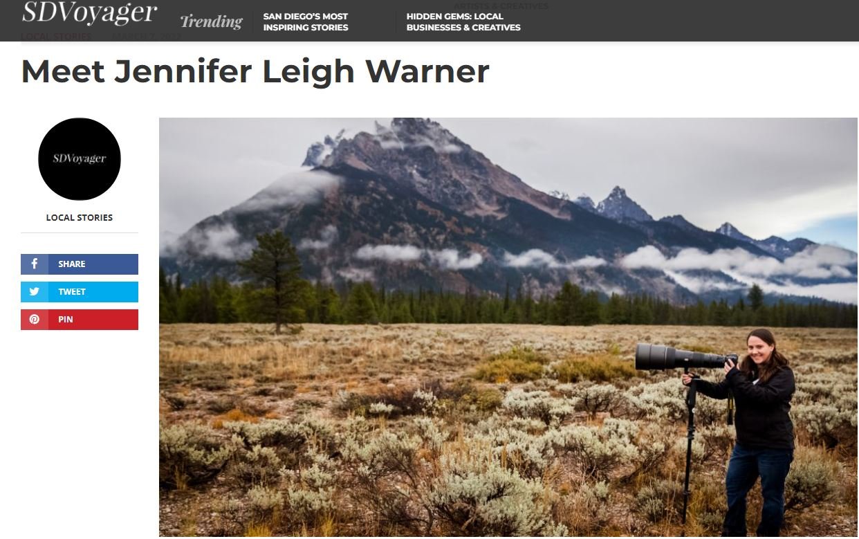 Meet Jennifer Leigh Warner - SD Voyager Feature
