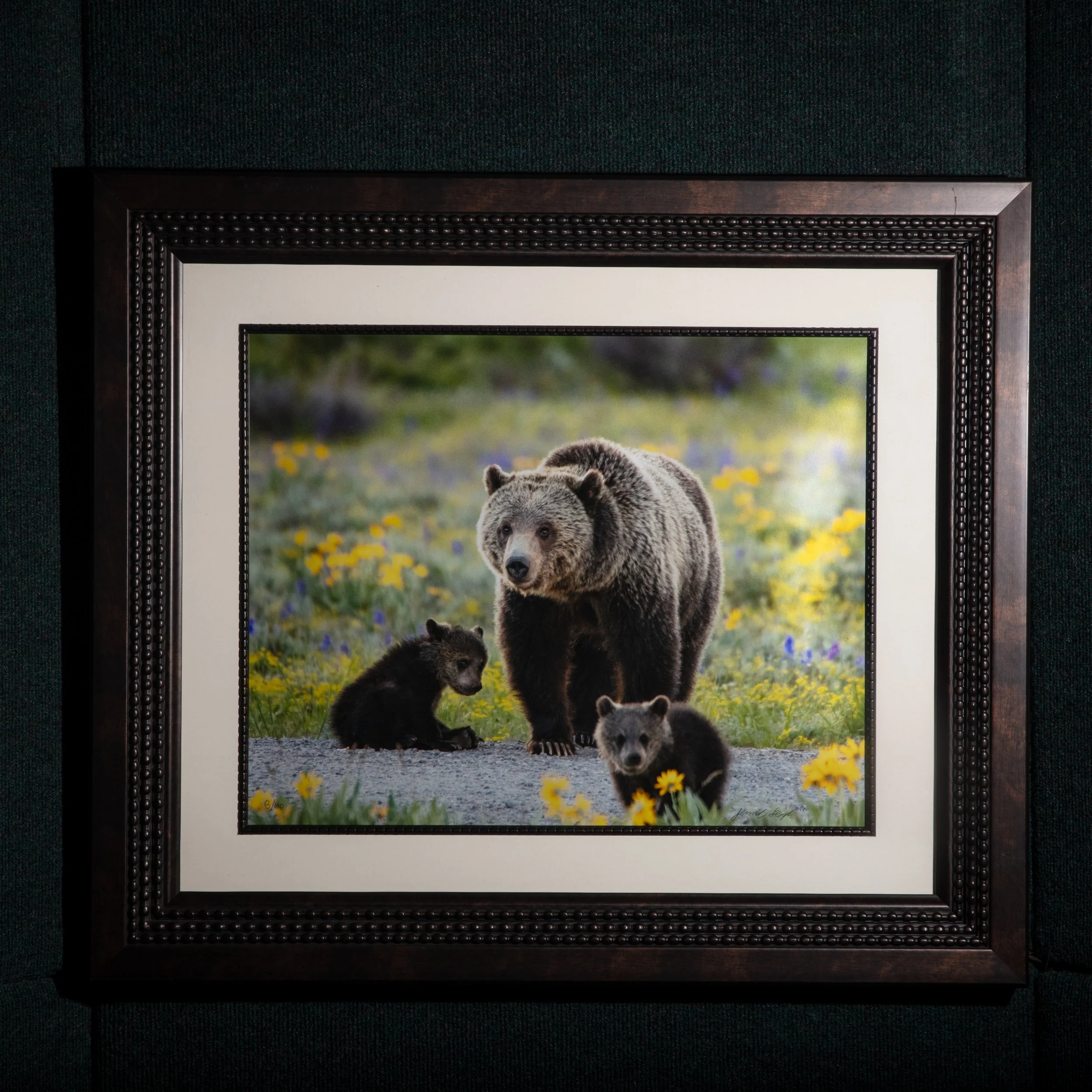 0638 Momma Bear Framed 16x20