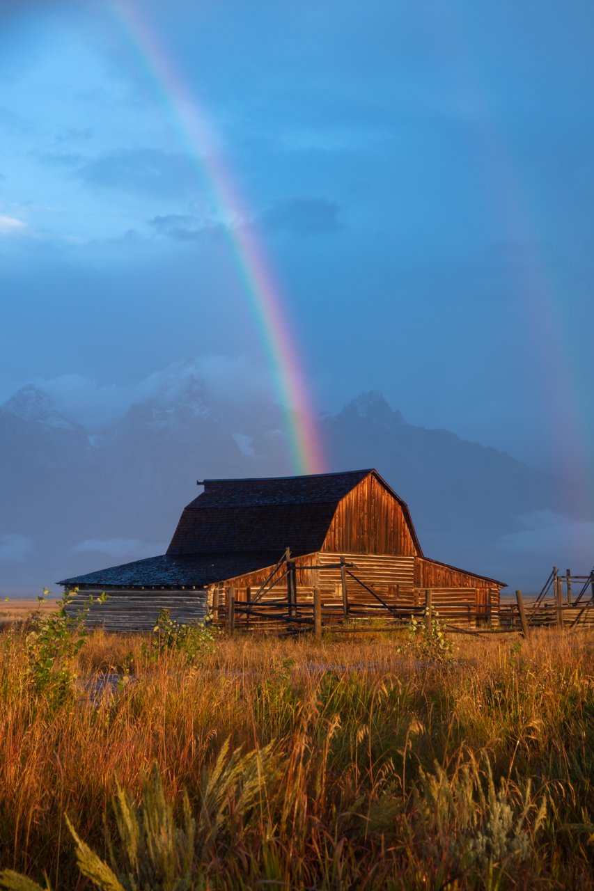 1059 Rainbow at the Barn