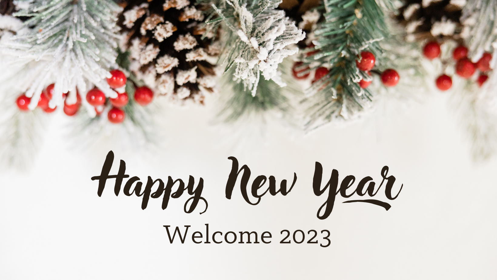 CHEERS TO A NEW YEAR!