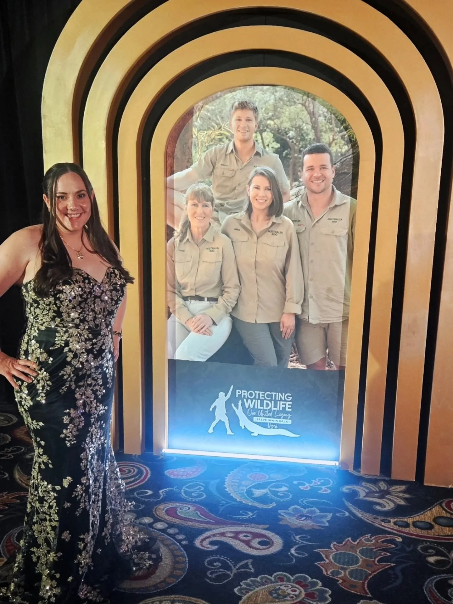 It has been a longtime dream of mine to attend the Steve Irwin Gala. So when @stephaniearne and I decided to put together the Conservation Storytellers workshop at the Australia Zoo, working with the @wildlifewarriorsworldwide to teach the next gener