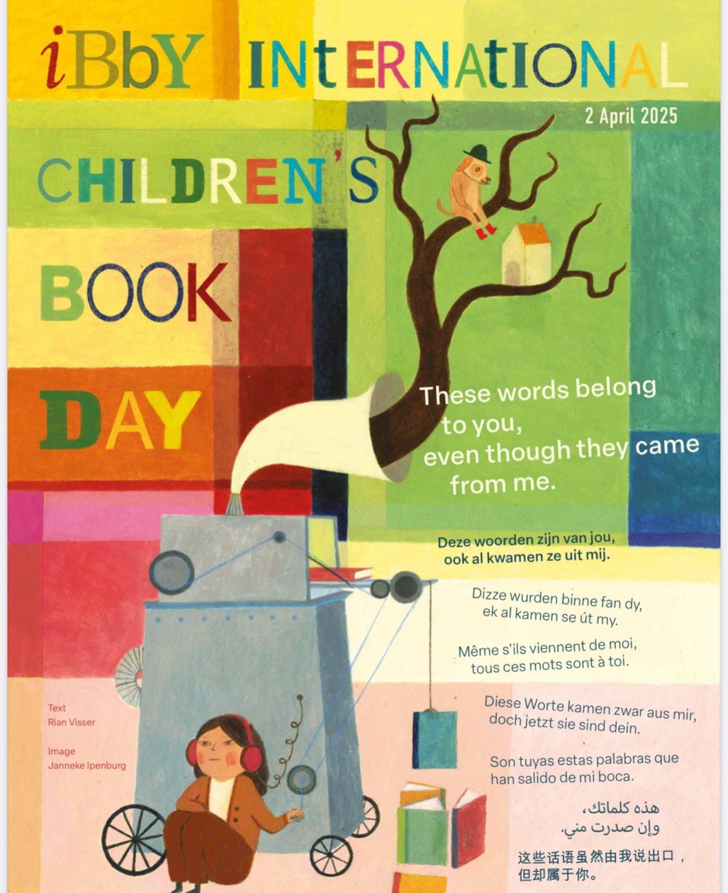 Today, April 2nd is 
International Children&rsquo;s Book Day.📚

Children&rsquo;s Book Day takes place annually on April 2. The date isn&rsquo;t chosen by chance, but rather coincides with the birthdate of Danish author Hans Christian Andersen. He be