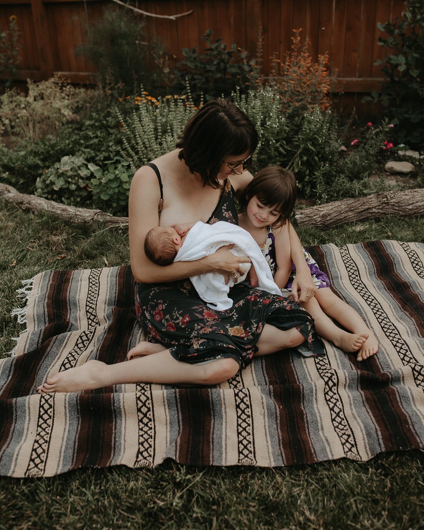 In the whirlwind that was a very busy summer &amp; fall I never got go post @wildsage.midwife &lsquo;s birth story. It&rsquo;ll be up Monday, though, along with more of these images from the day after. 🧡🌿