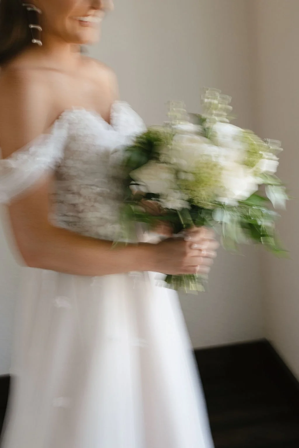 lush white and green wedding florals sterling event venue