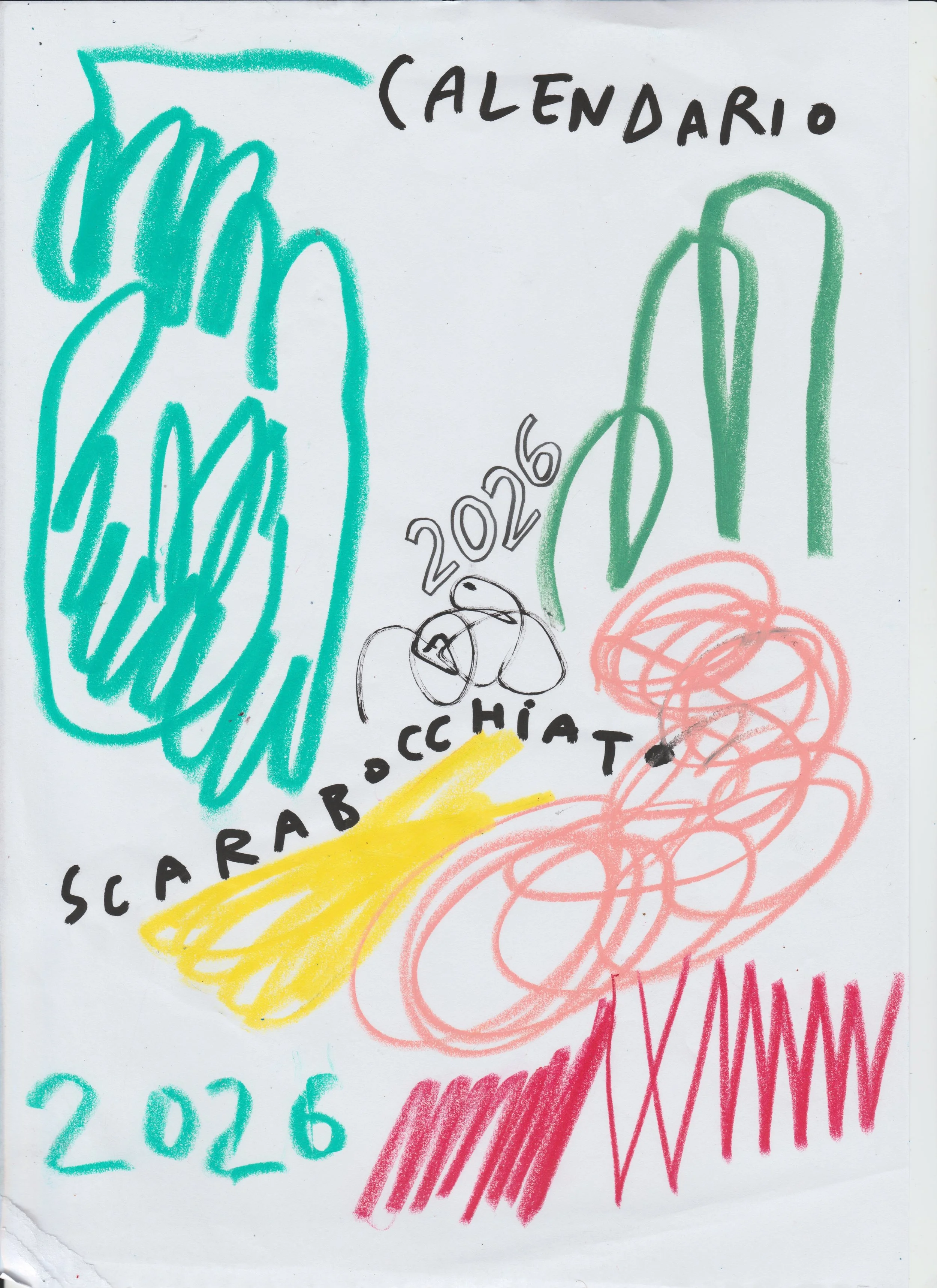 Prima prova copertina Scarabocchiata