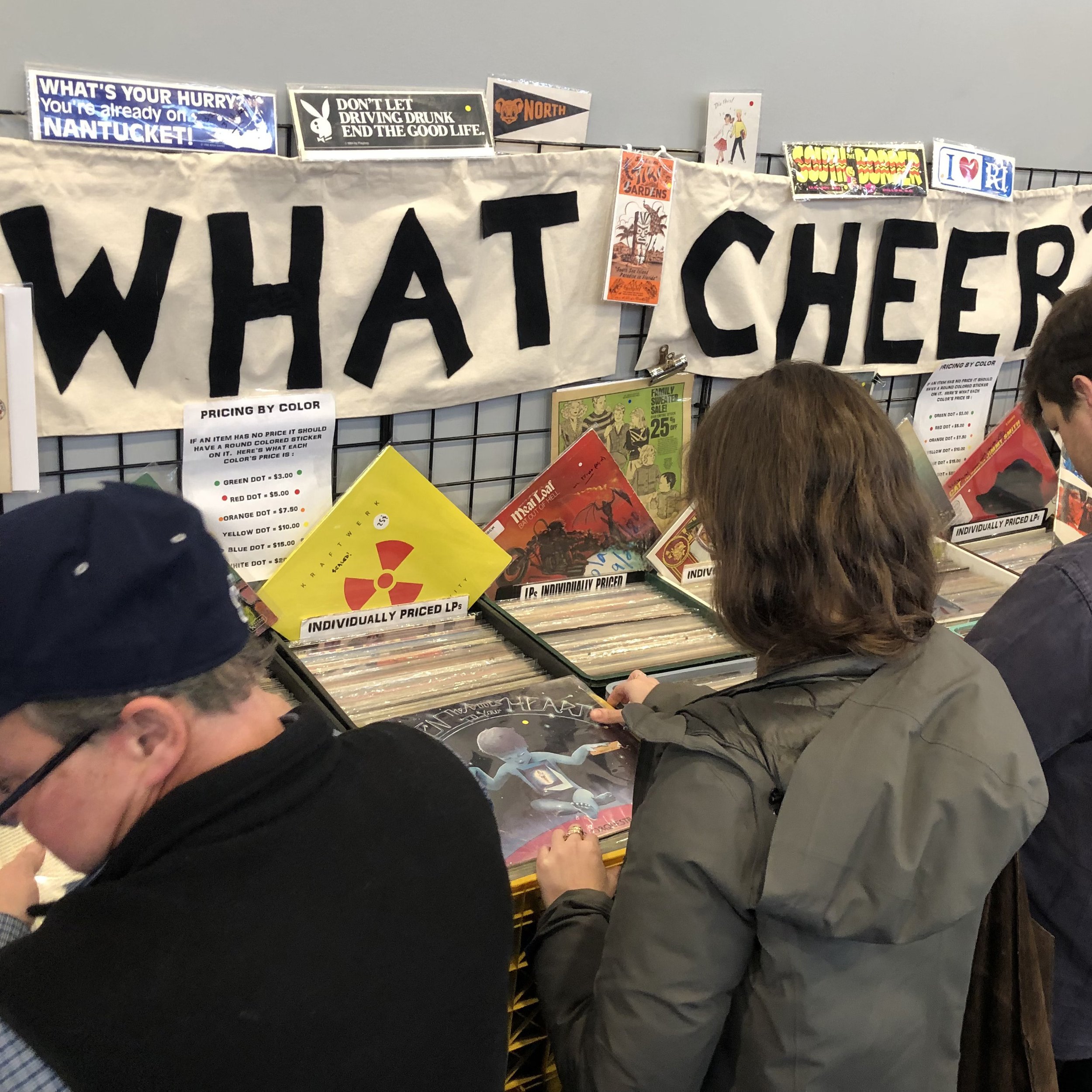 WHAT CHEER RECORDS AND VINTAGE