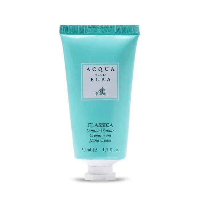 Stocking Stuffers in providence: a blue and white bottle of hand cream