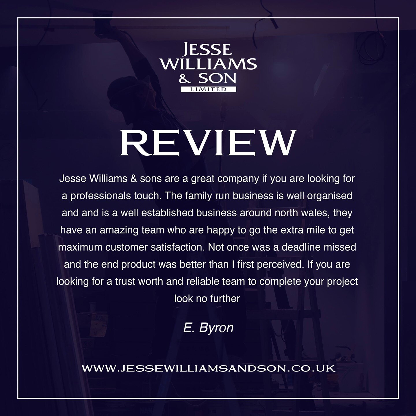 Another amazing review from a very happy customer! We take all of our feedback on board to make sure we give the best service we can at all times! 💙⠀
⠀
⠀
#northwales #localbusiness #construction #reviews #homerenovation #homesweethome #homereno #pro