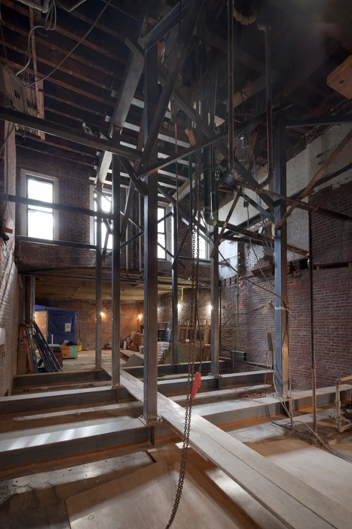 Structural Repair In Occupied Building
