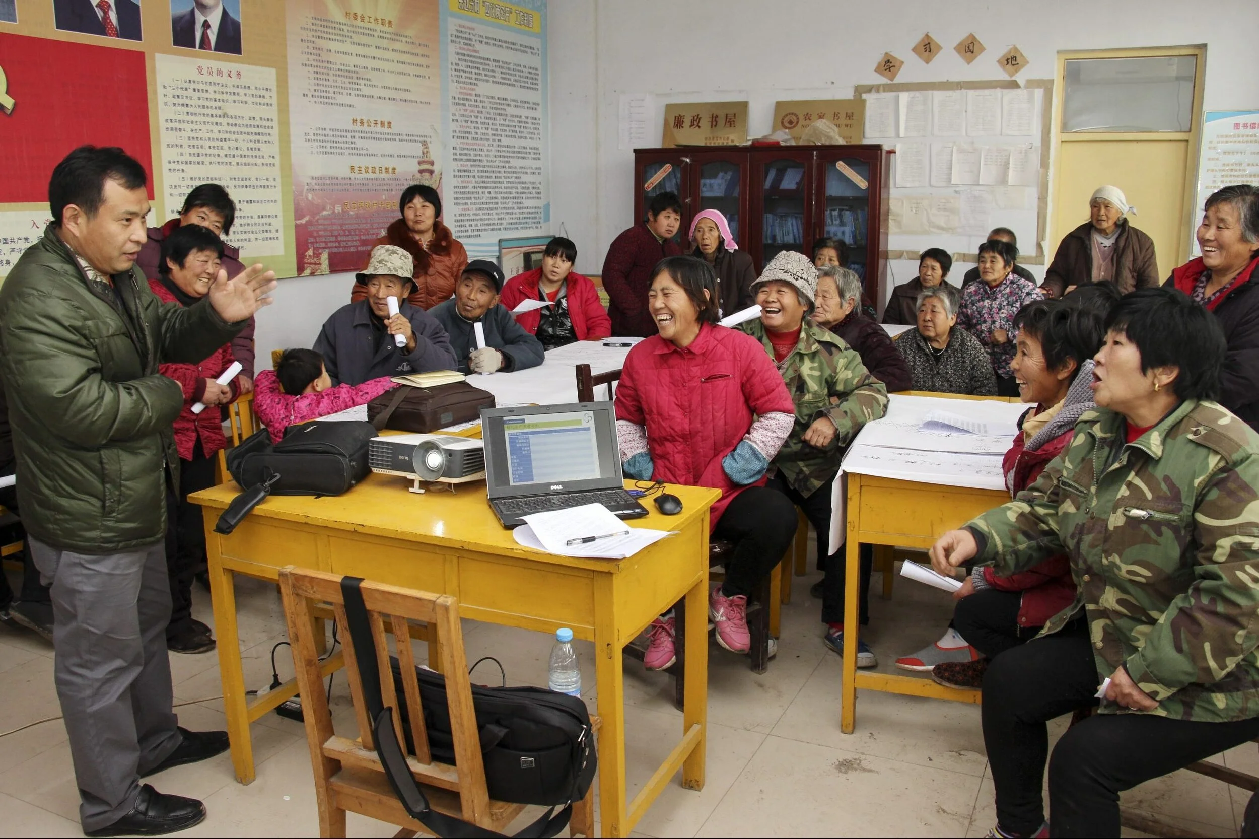 Farmer Business School project in China