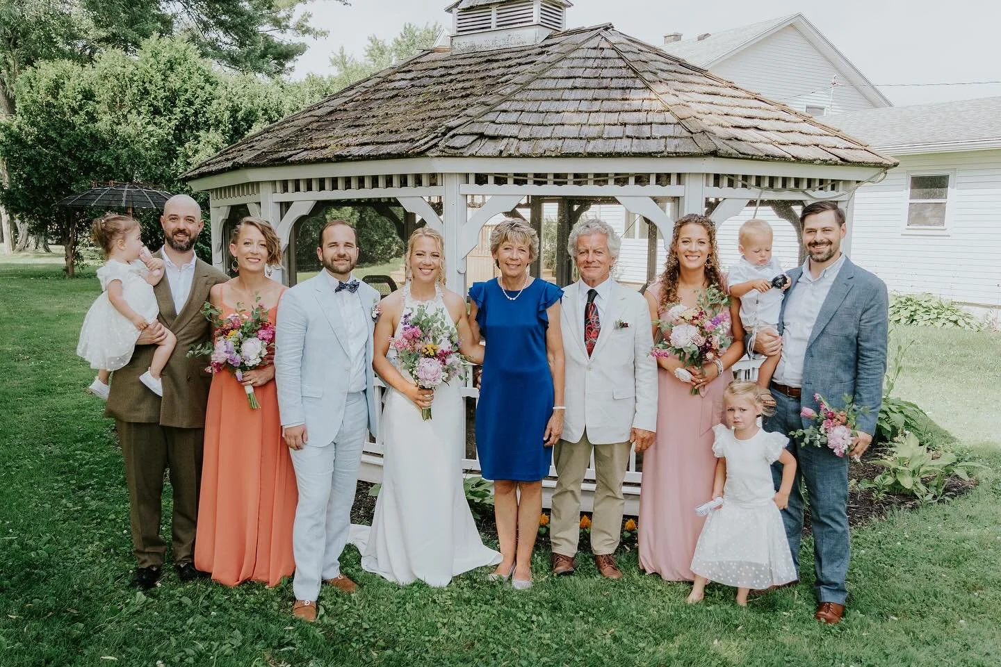 Merry Christmas from our family to yours! We hope you have a wonderful holiday season and look forward to another season on the farm!

Throwback to Audrey &amp; Peter&rsquo;s wedding last year**
