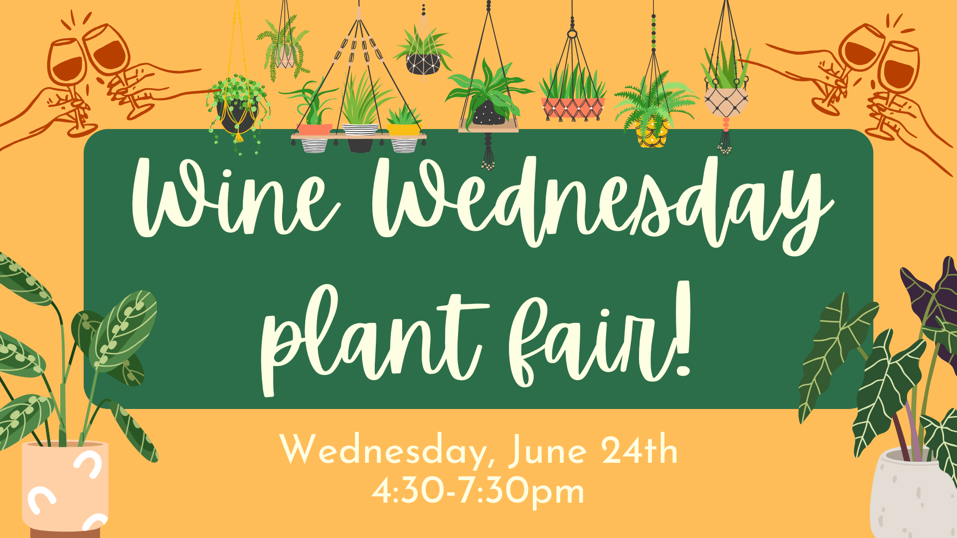 Plant Fair- Wine Wednesday