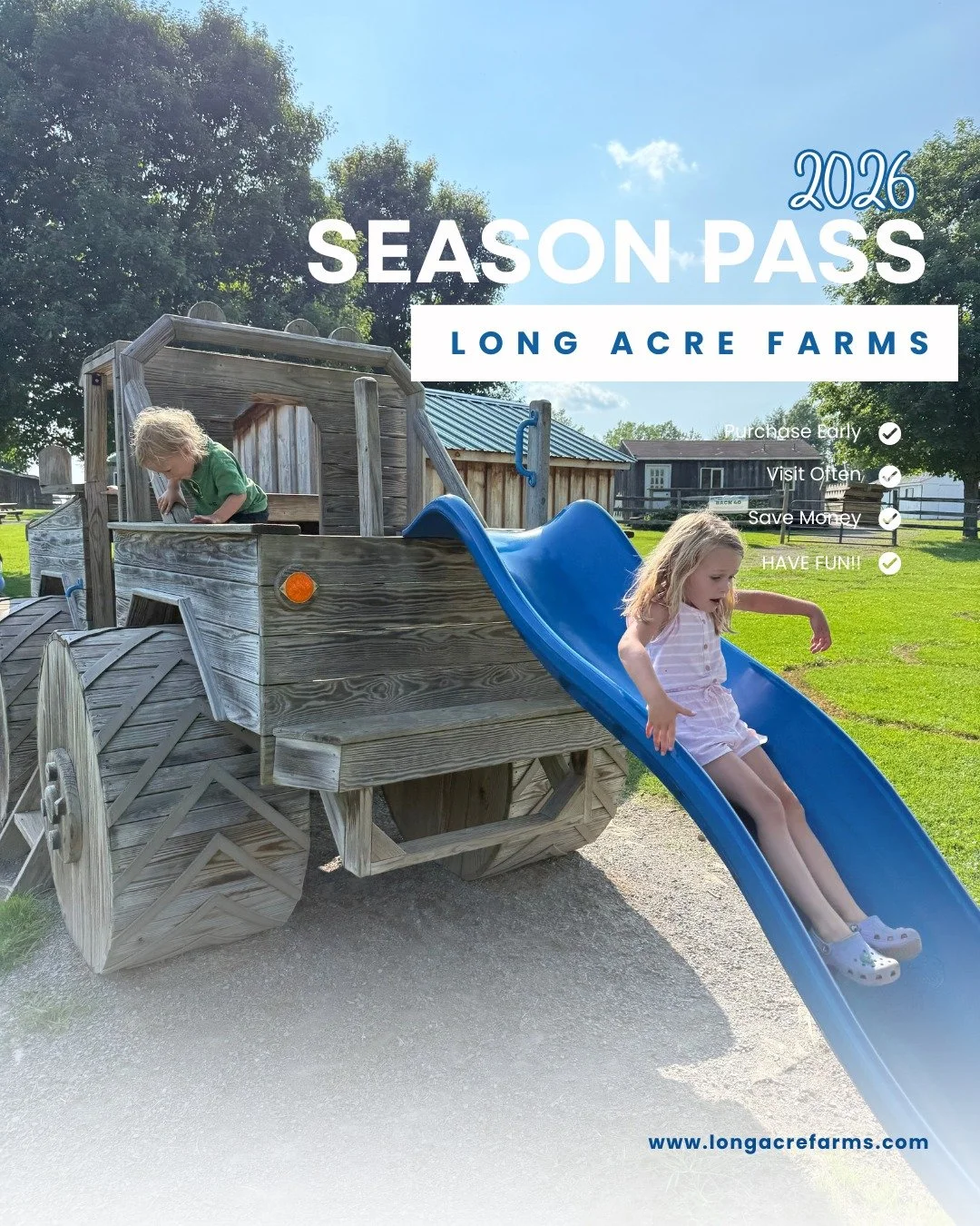 Grab your 2026 Season Pass!!
After just a few visits, your season pass has already paid for itself.

And after that?
Every extra visit feels like a bonus day.
Those spontaneous stop-ins, quick after-school visits, or last-minute weekend plans suddenl