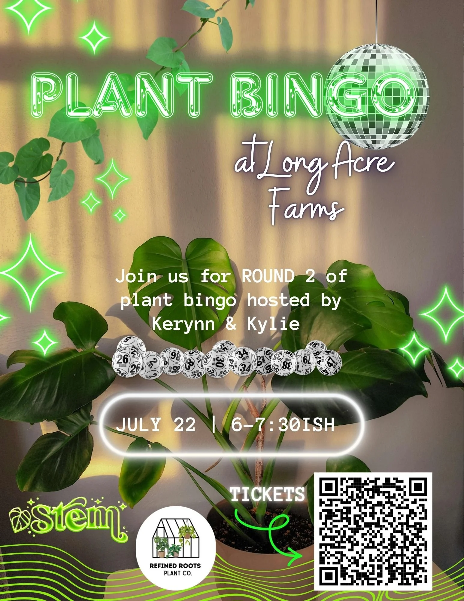 Plant Bingo! with Stem & Refined Roots