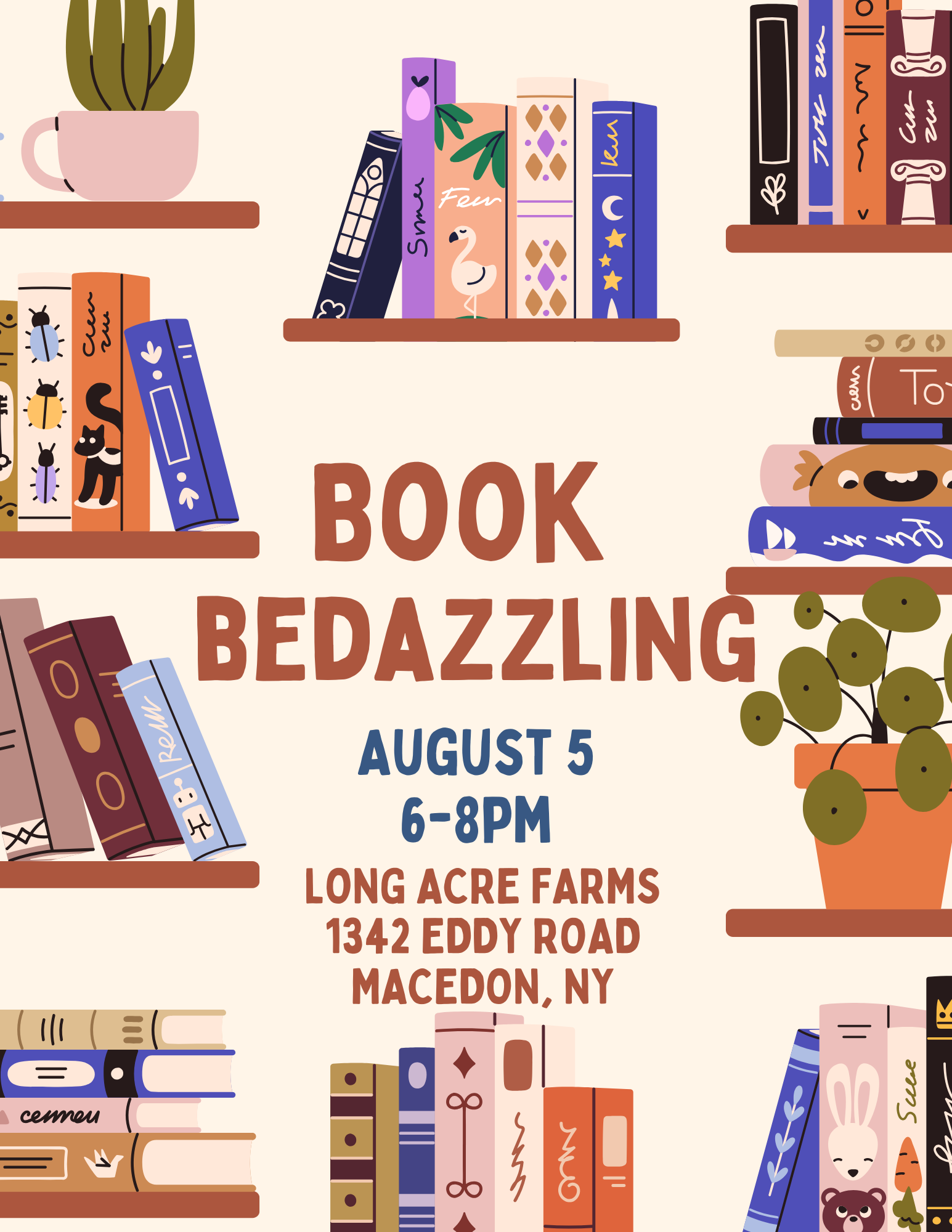 Book Bedazzling