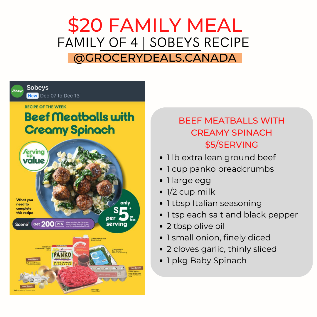 Weekly Affordable Flyer Meal Plans — Savin Groceries App