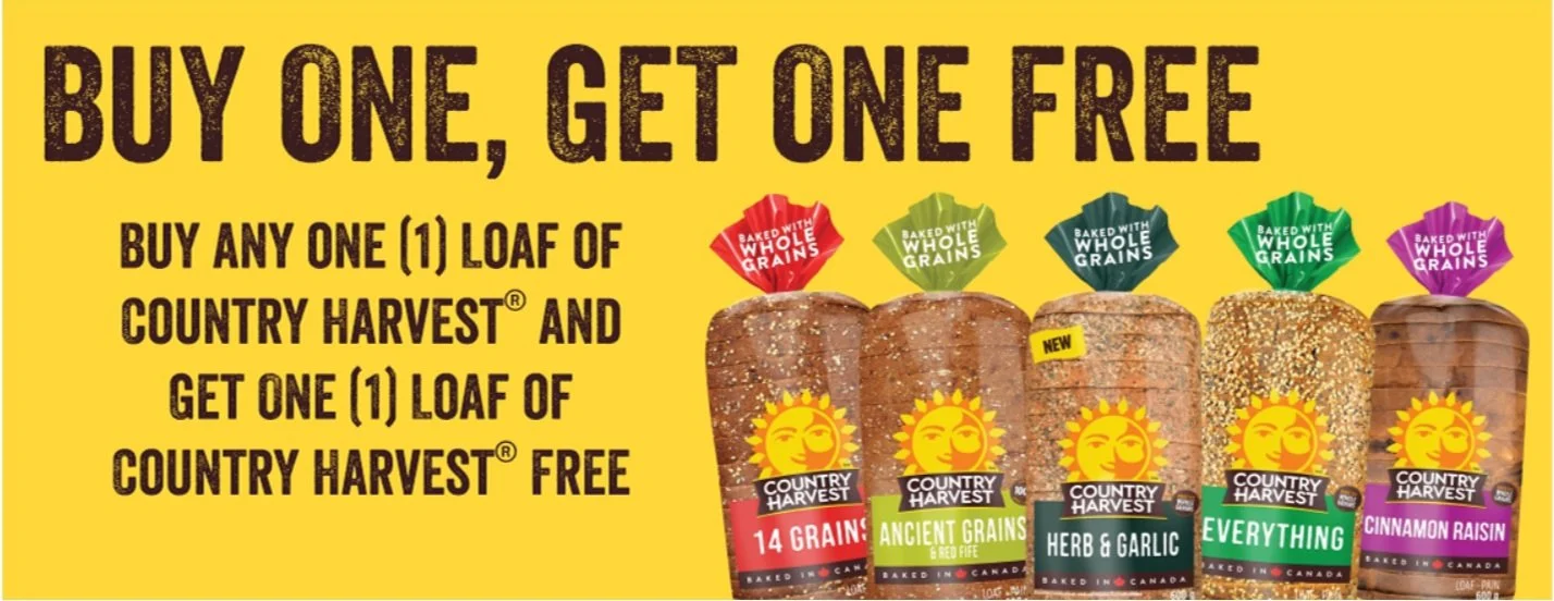 Country Harvest BOGO Coupon — Savin Groceries App