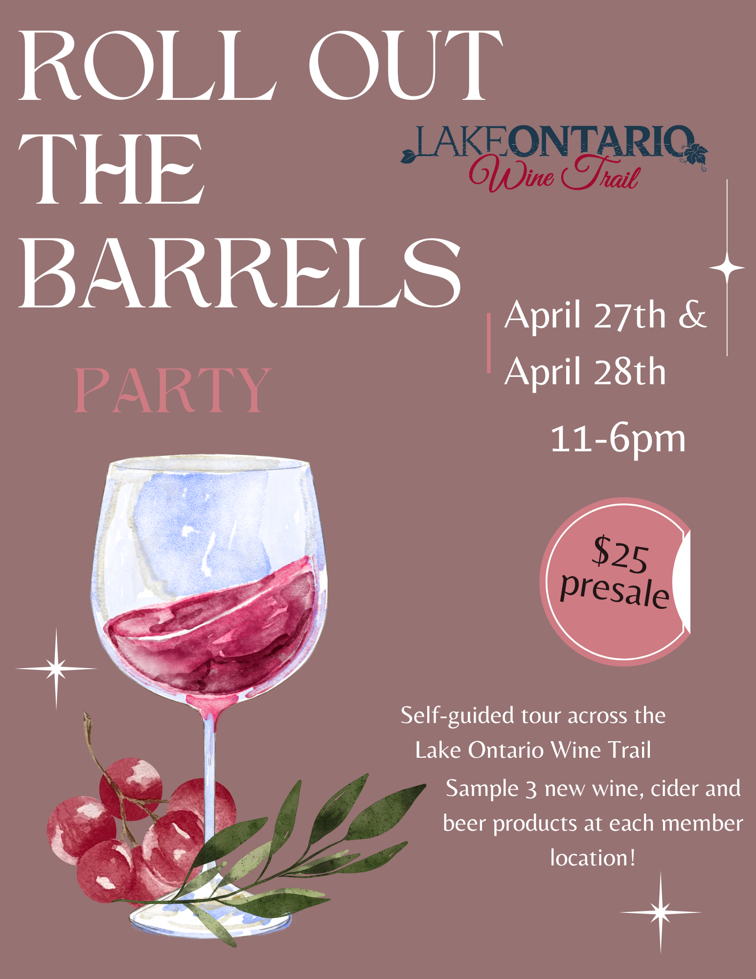 Event Calendar — JD Wine Cellars