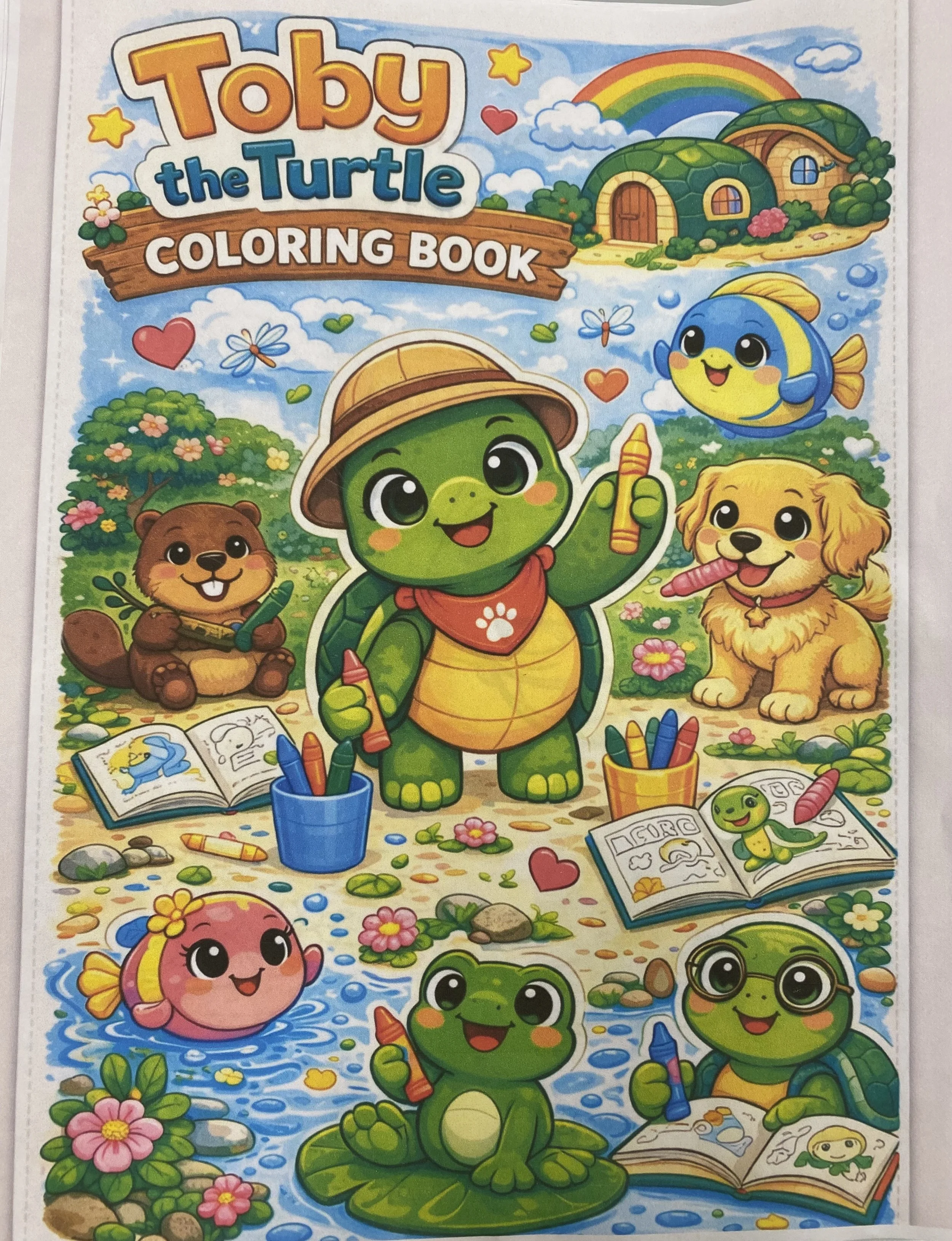 Toby & Friends Coloring Book