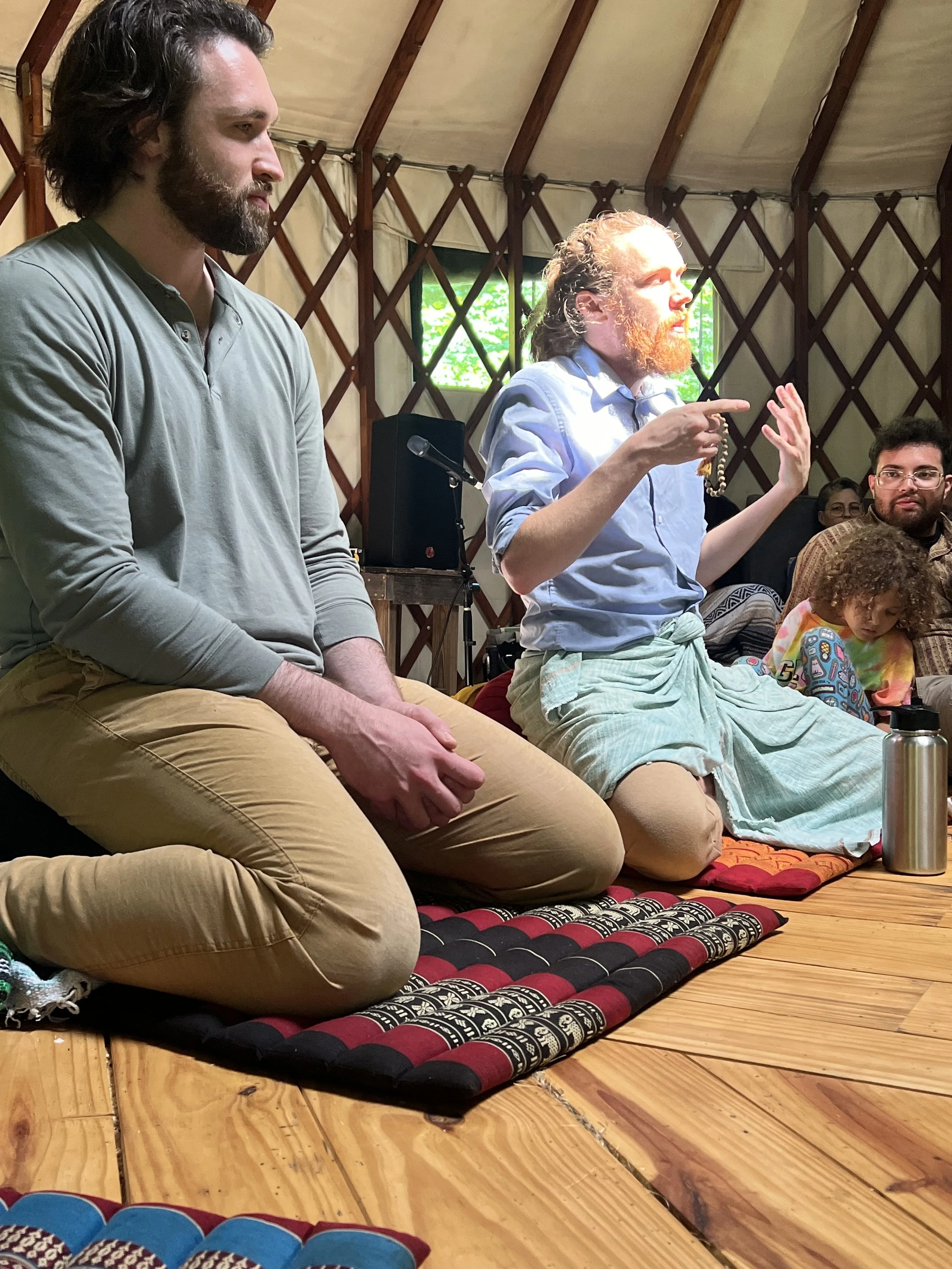 5 day Forest sadhana experience with sitaram dass &amp; Bala