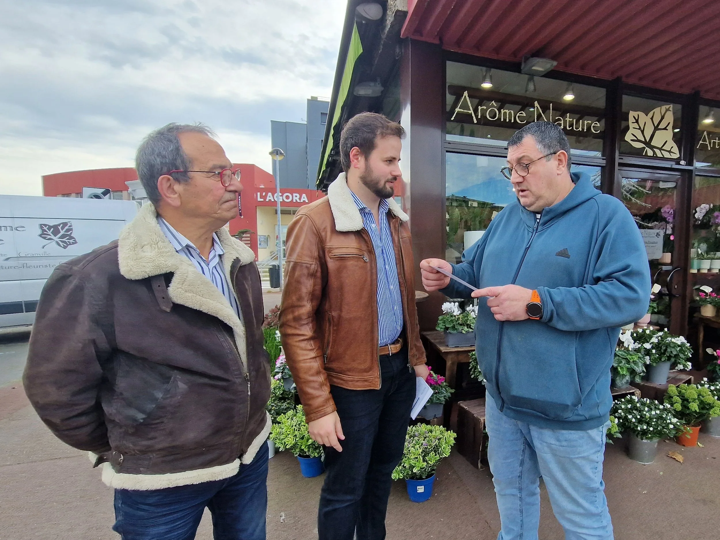 Rencontres avec les commerçants granvillais