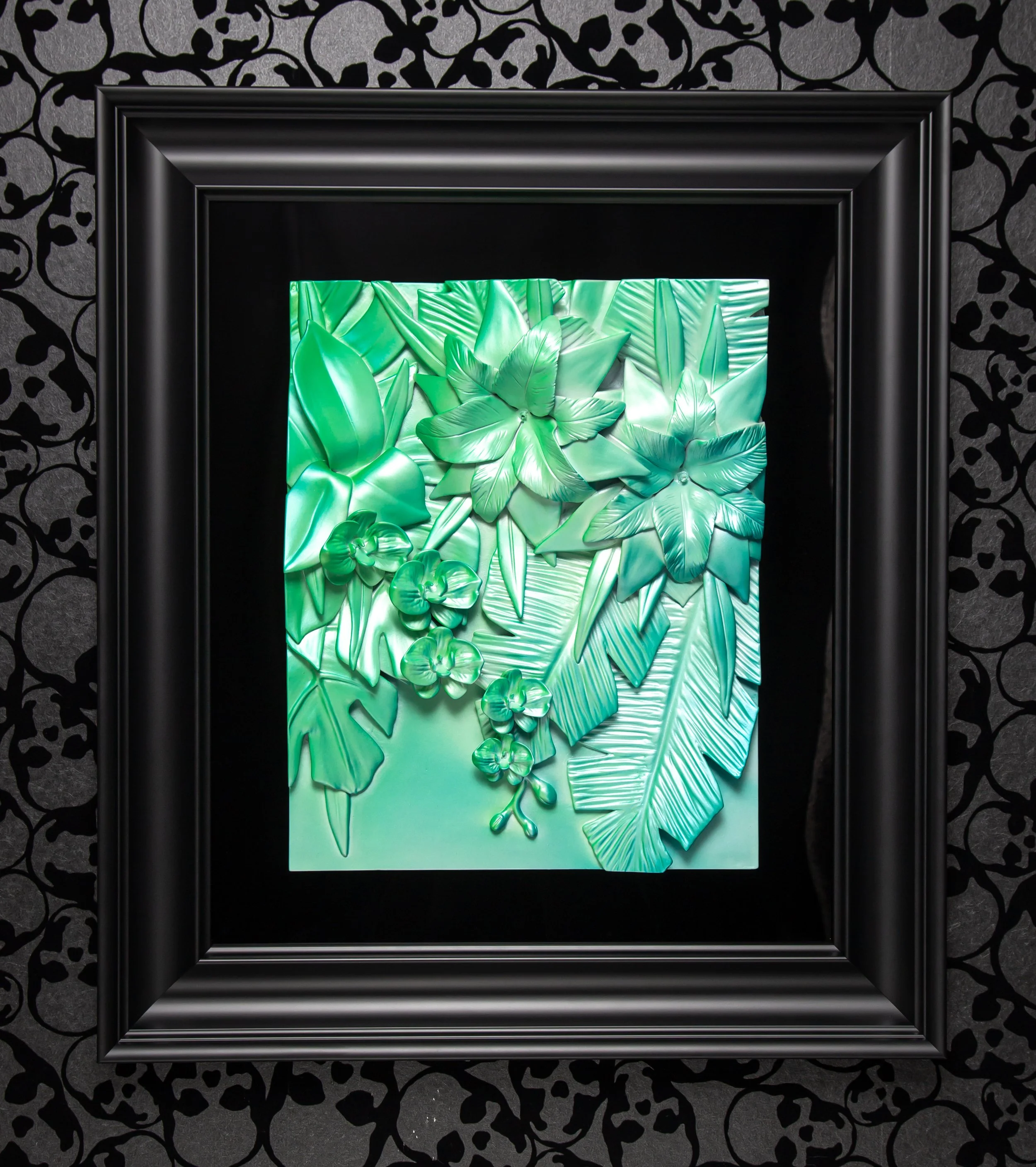 "Elysium"  (Green & Teal)