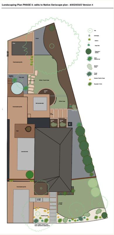 Lawson Lane Landscape Design Rendering