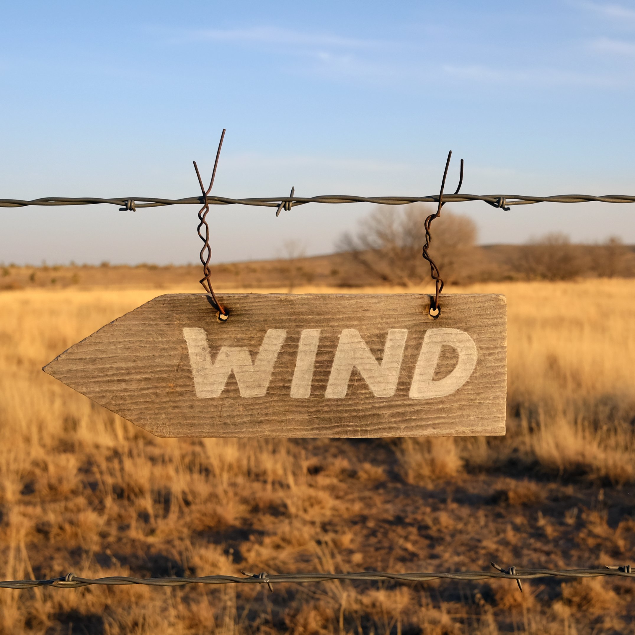 West (WIND #2), 2024 
Watercolor on found wood with steel wire and quarter, 11.75” x 3.25” 