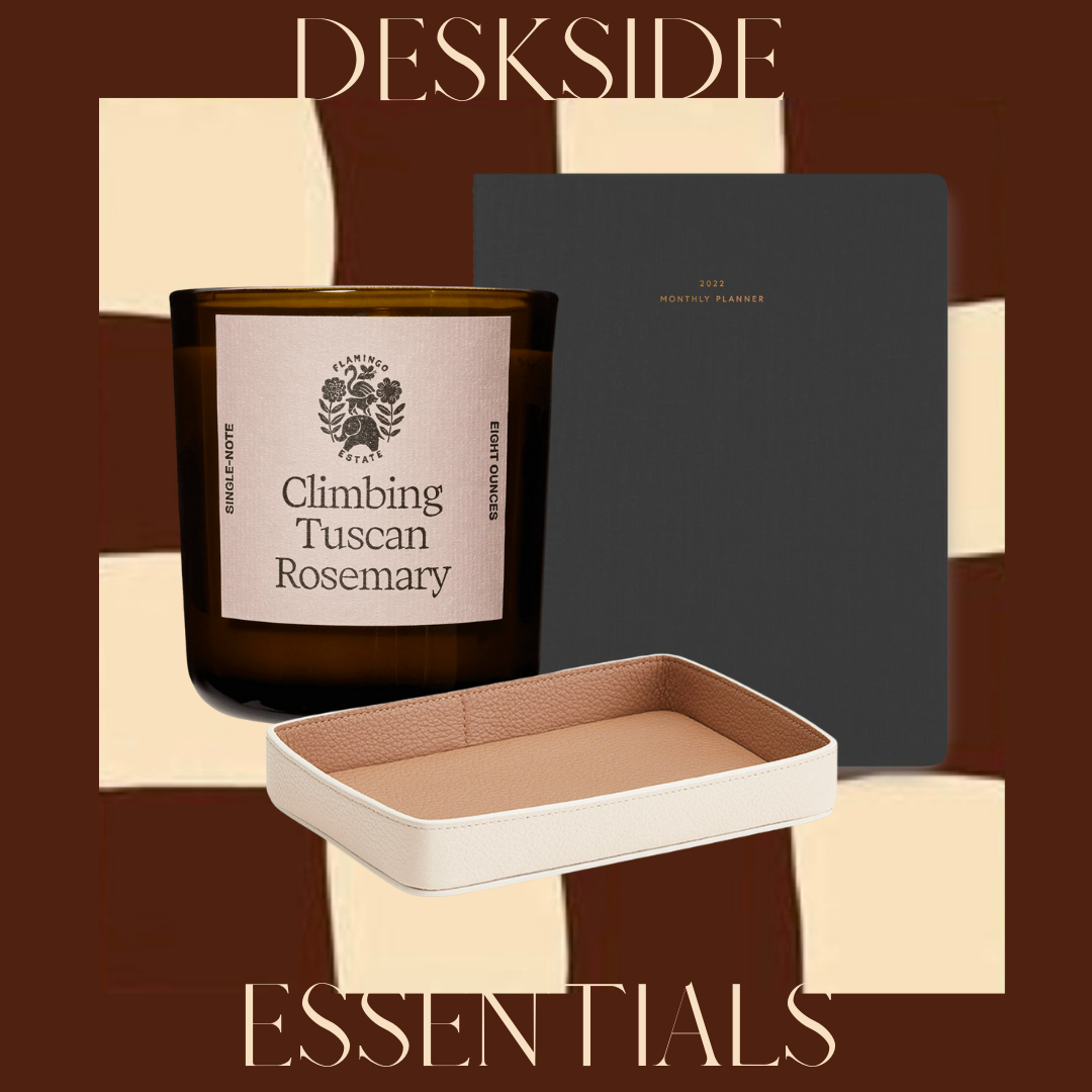HOMEBODY APPROVED DESKSIDE ESSENTIALS
