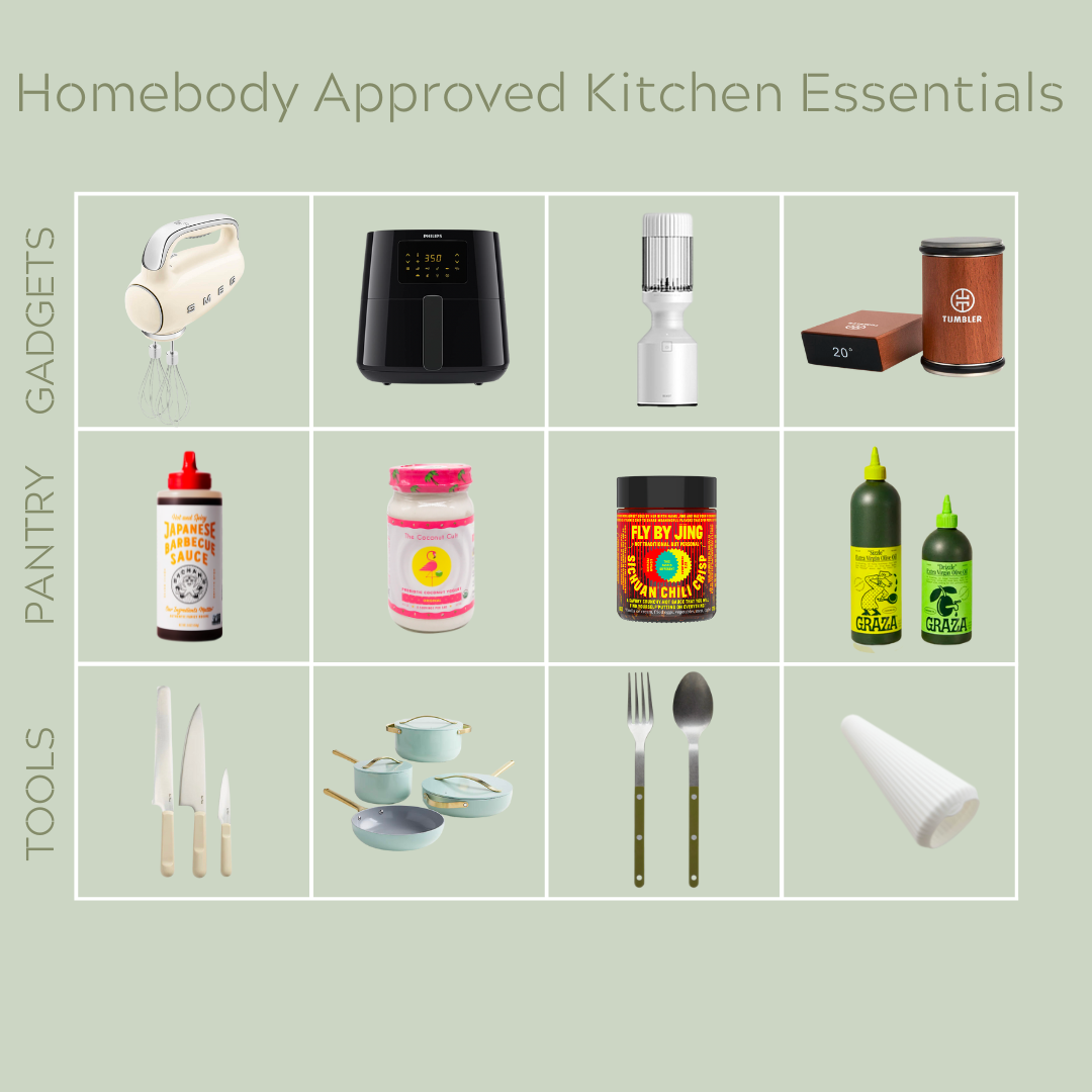 Homebody Approved Kitchen Essentials — Jane The Homebody