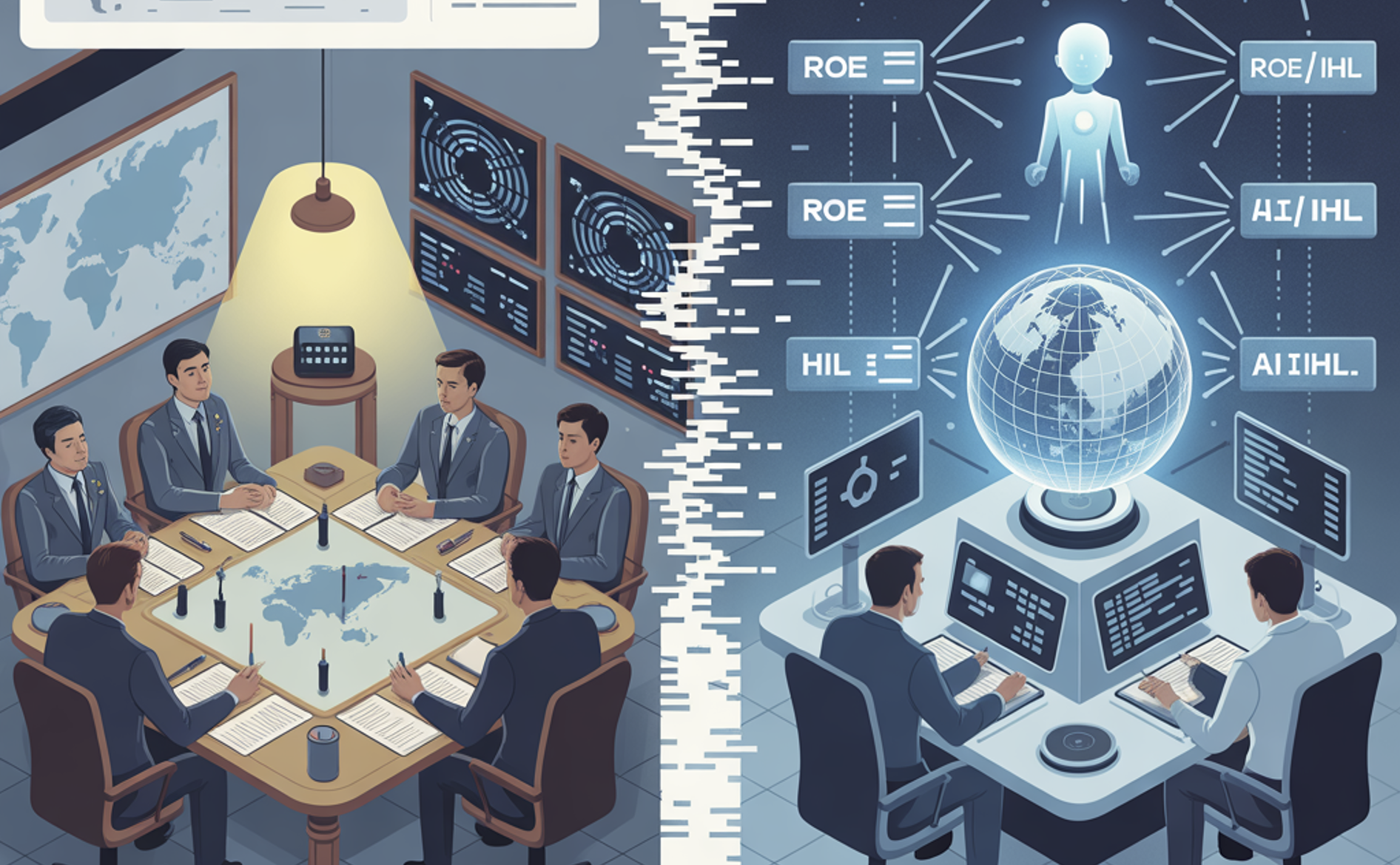 Traditional Defence Consultation vs Agentic AI