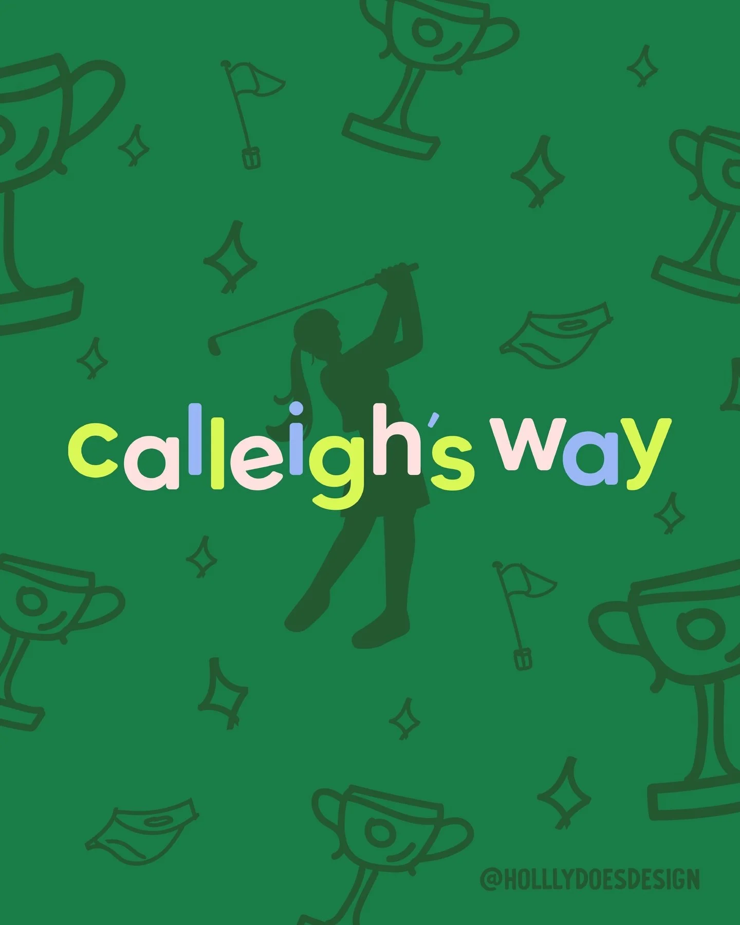 About a year ago, a past client reached out to me about a project for a friend and the vision behind one incredible youth golfer, Calleigh. From the very beginning, it was clear to me that this brand was going to be something special.

Calleigh&rsquo