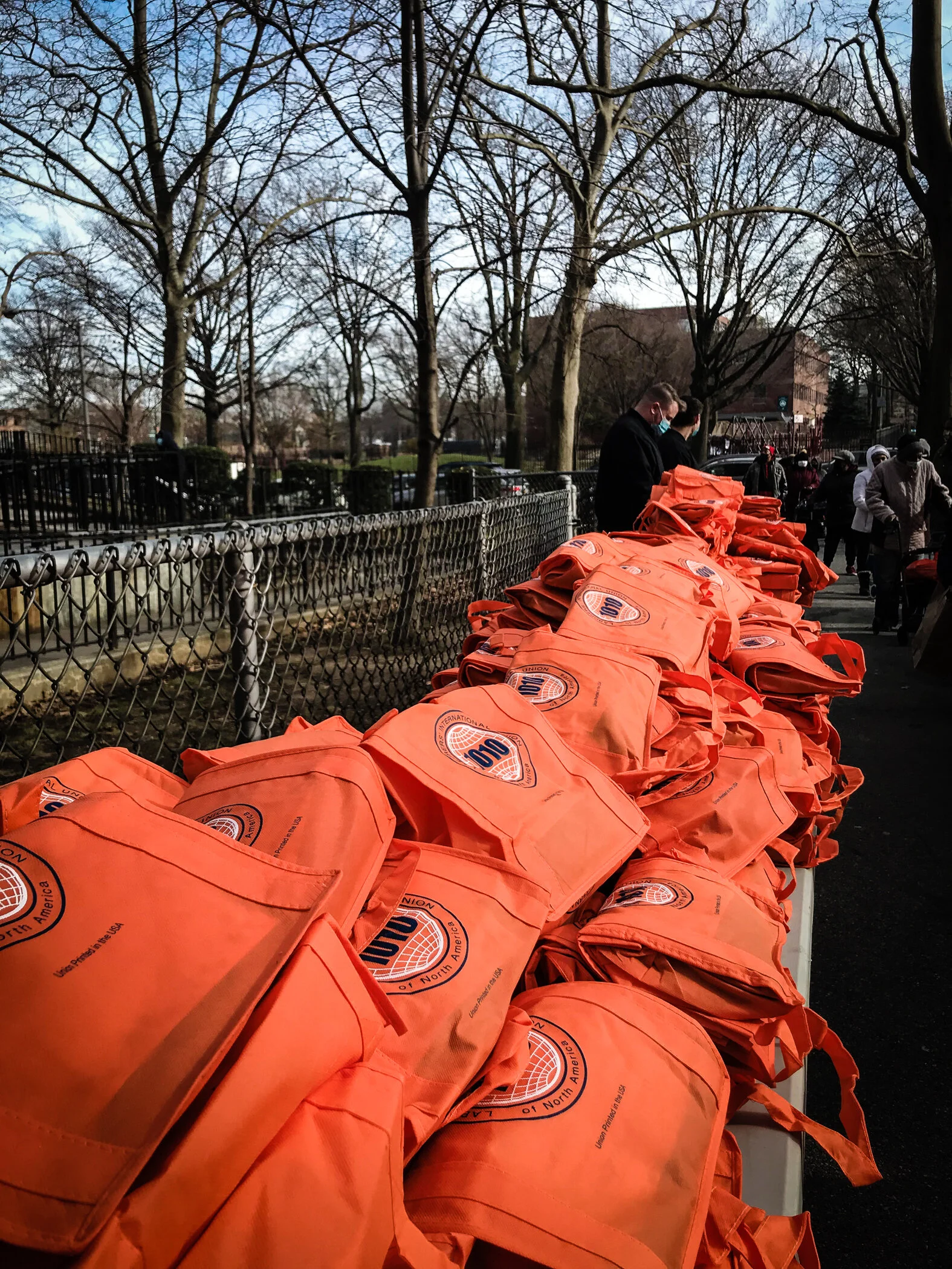 Cold Weather Gear Distribution with Council Member Cornegy