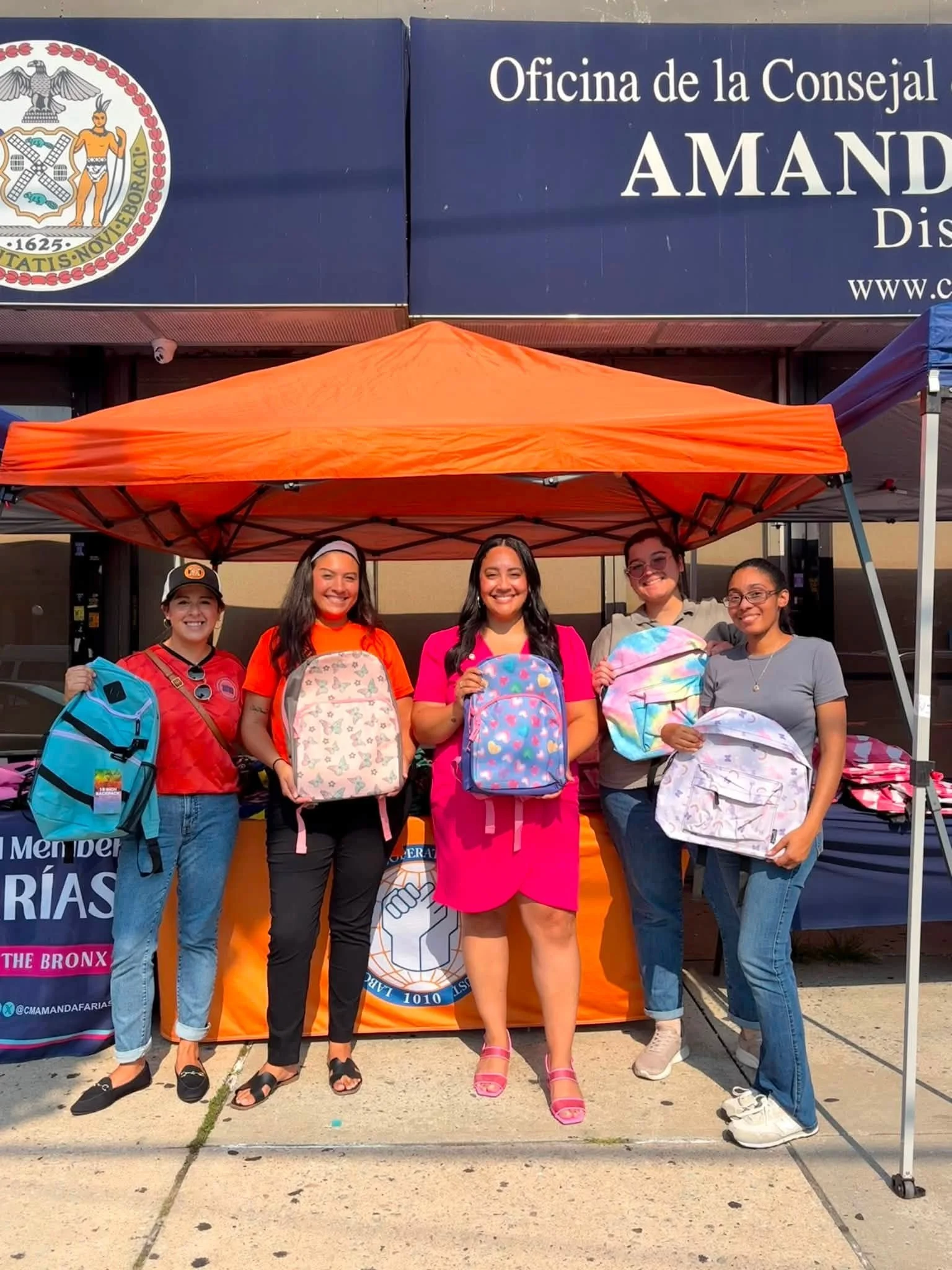  Back to School Giveaway with NYC Council Member Amanda Farias 
