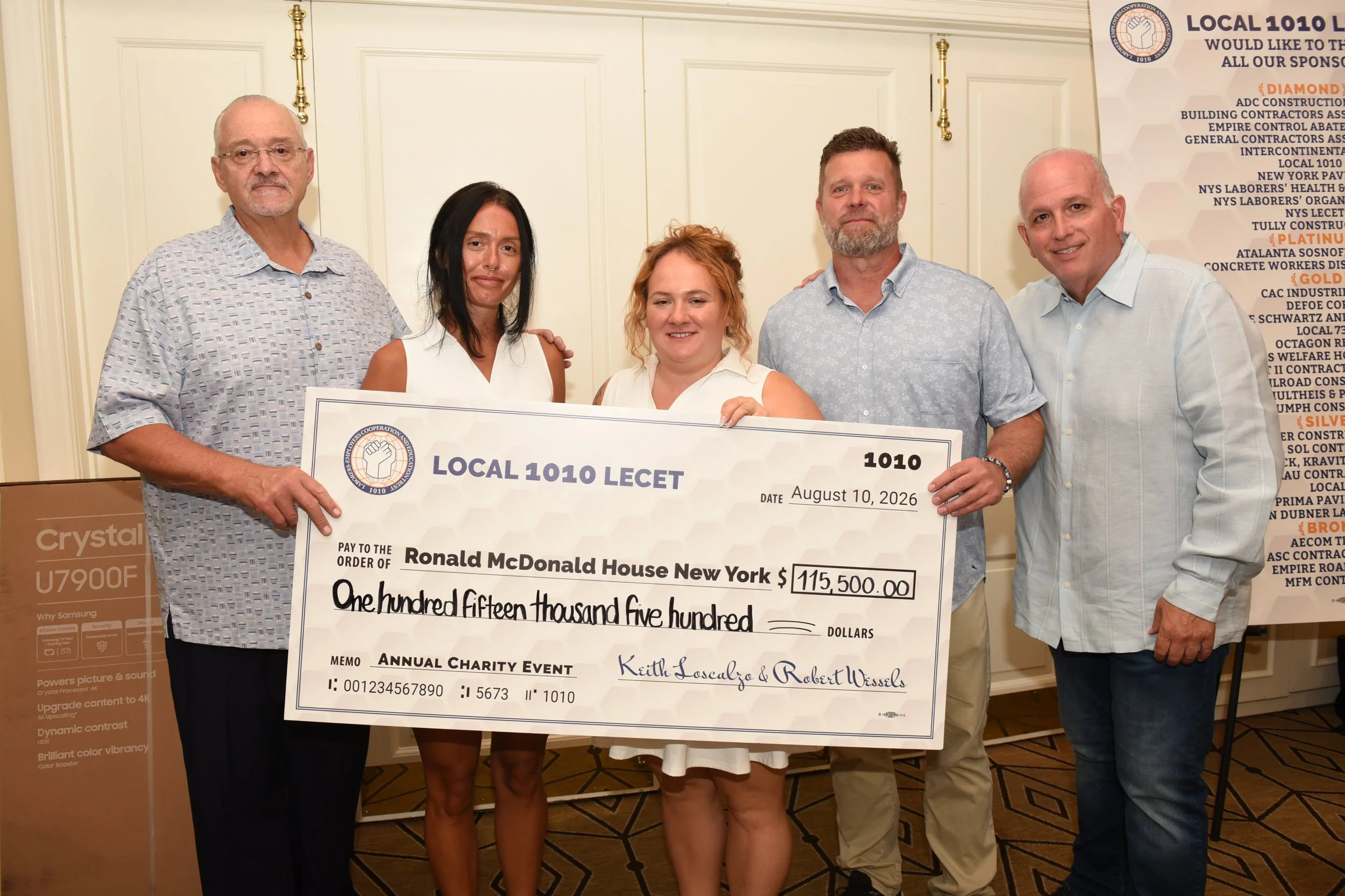 Local 1010 Ronald McDonald House Charity Golf Event