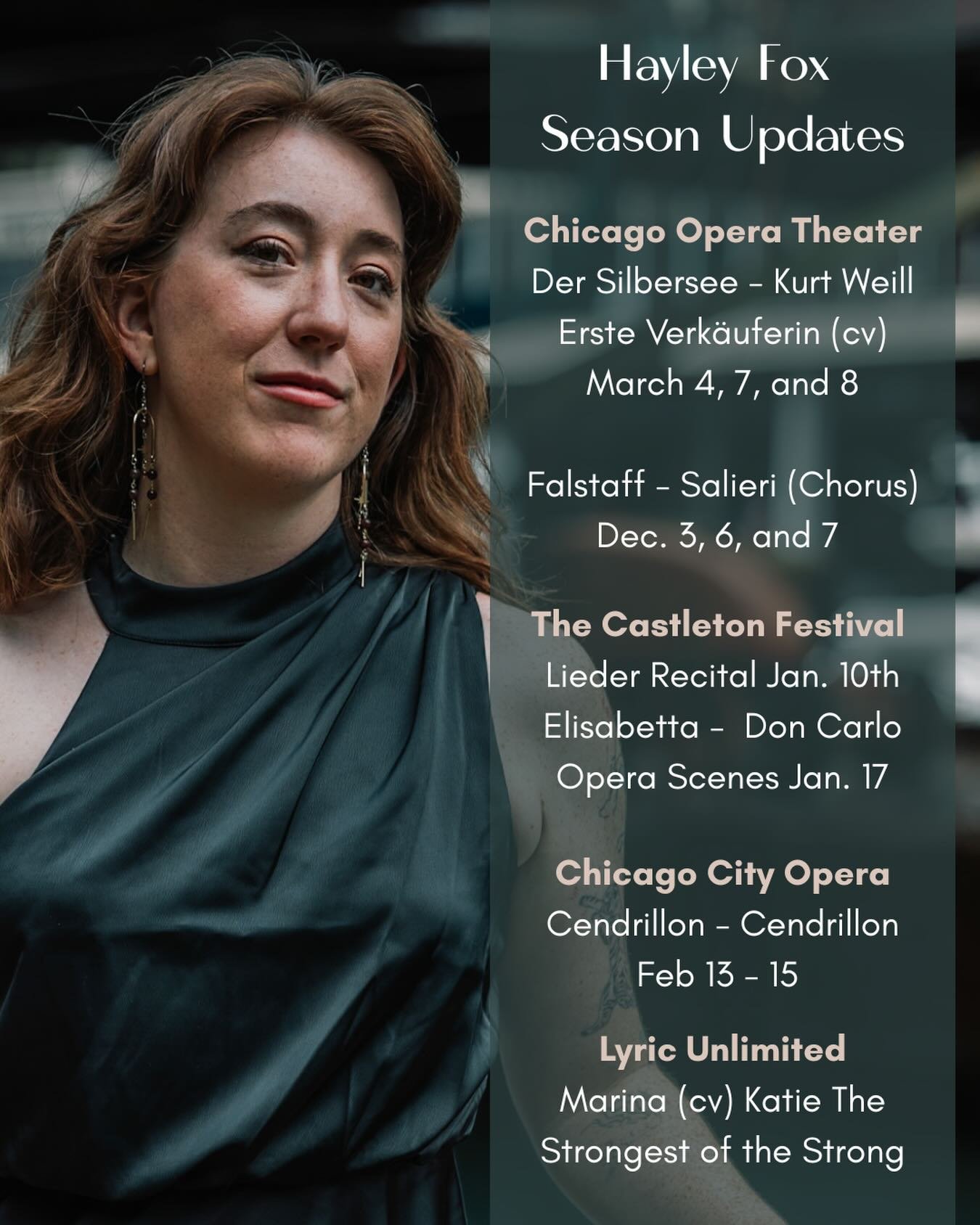 It&rsquo;s been a few weeks since I wrapped up all my 2025 auditions, (slash cancelled them due to the flu), and closed Salieri&rsquo;s Falstaff with COT. I&rsquo;ve been taking the time to rest, and prepare a bunch of new repertoire for my time with