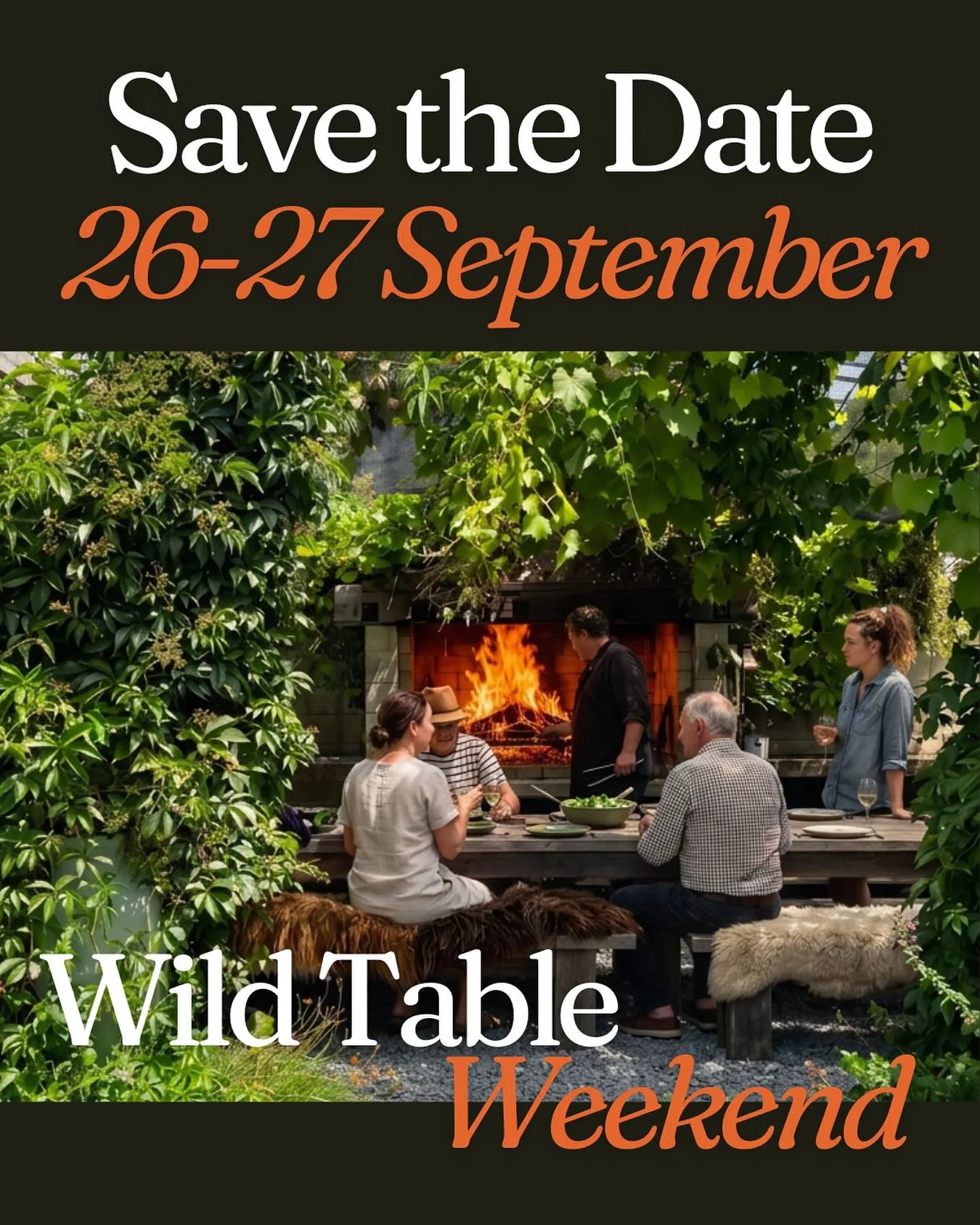 🔥 Save the date: 26&ndash;27 September 🔥

We&rsquo;re bringing two wild crafts together for one weekend &mdash; Huntress Wines&rsquo; handcrafted, low-intervention wines from Wairarapa and Hapuku Kitchen&rsquo;s wild, foraged cuisine here on the Ka