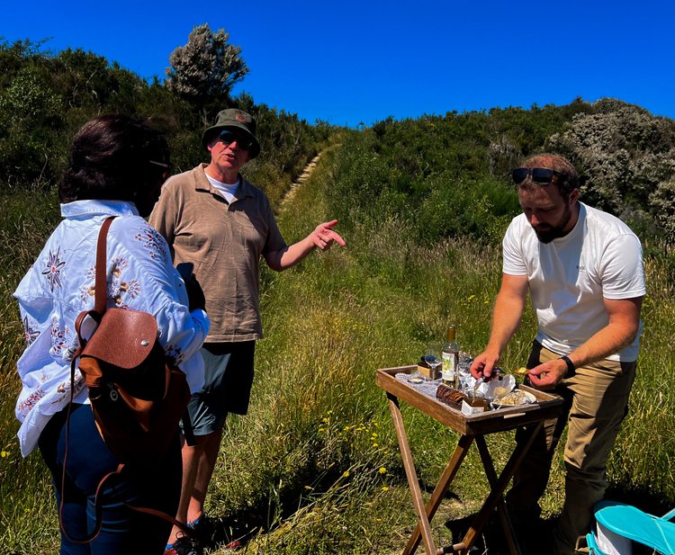 Tasting with a local producer