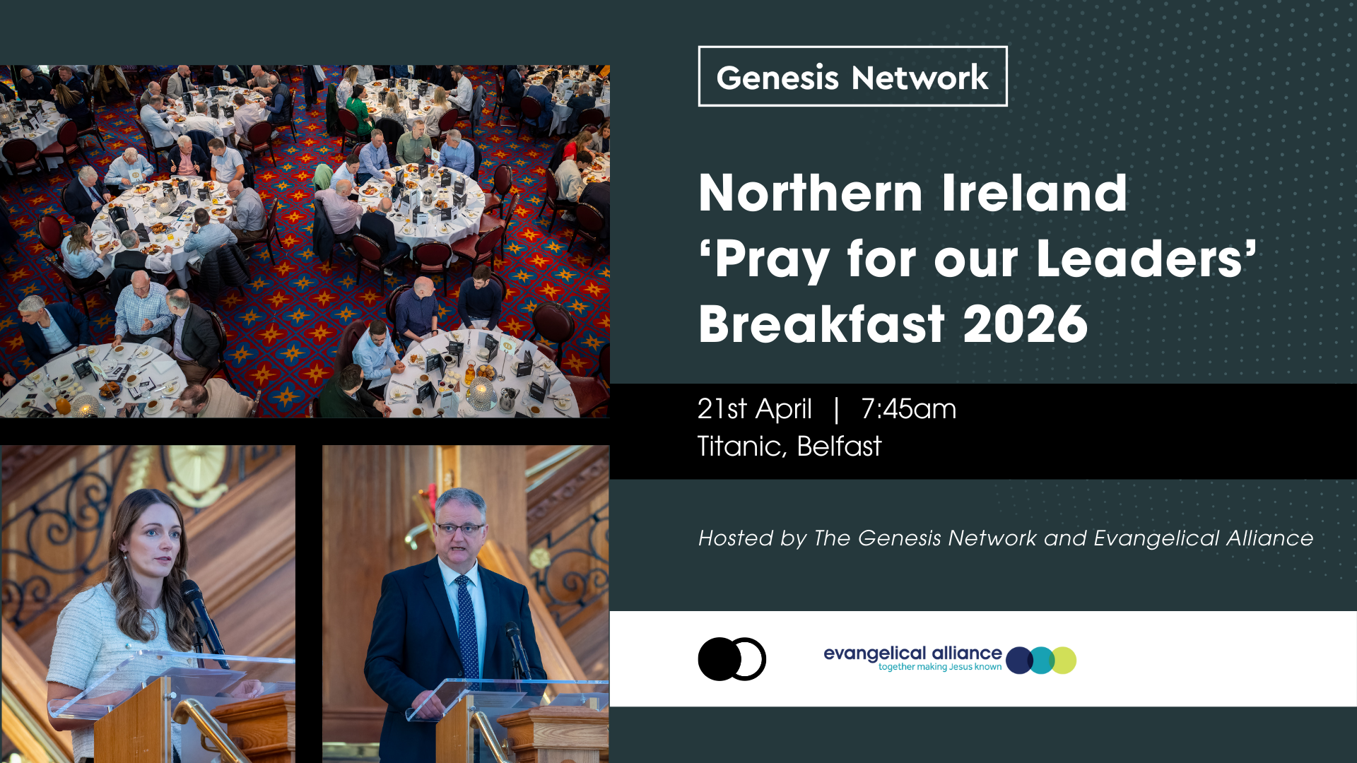 Northern Ireland 'Pray for our Leaders' Breakfast 2026