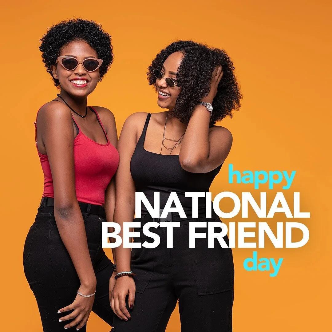 Happy National Best Friend Day 👯&zwj;♀️&ndash; 

Today is great day to celebrate friendship and spend QT with your best friend(s) &hellip;. even your little broke besties (kids lol). 

Show them how much you appreciate them being part of your life. 