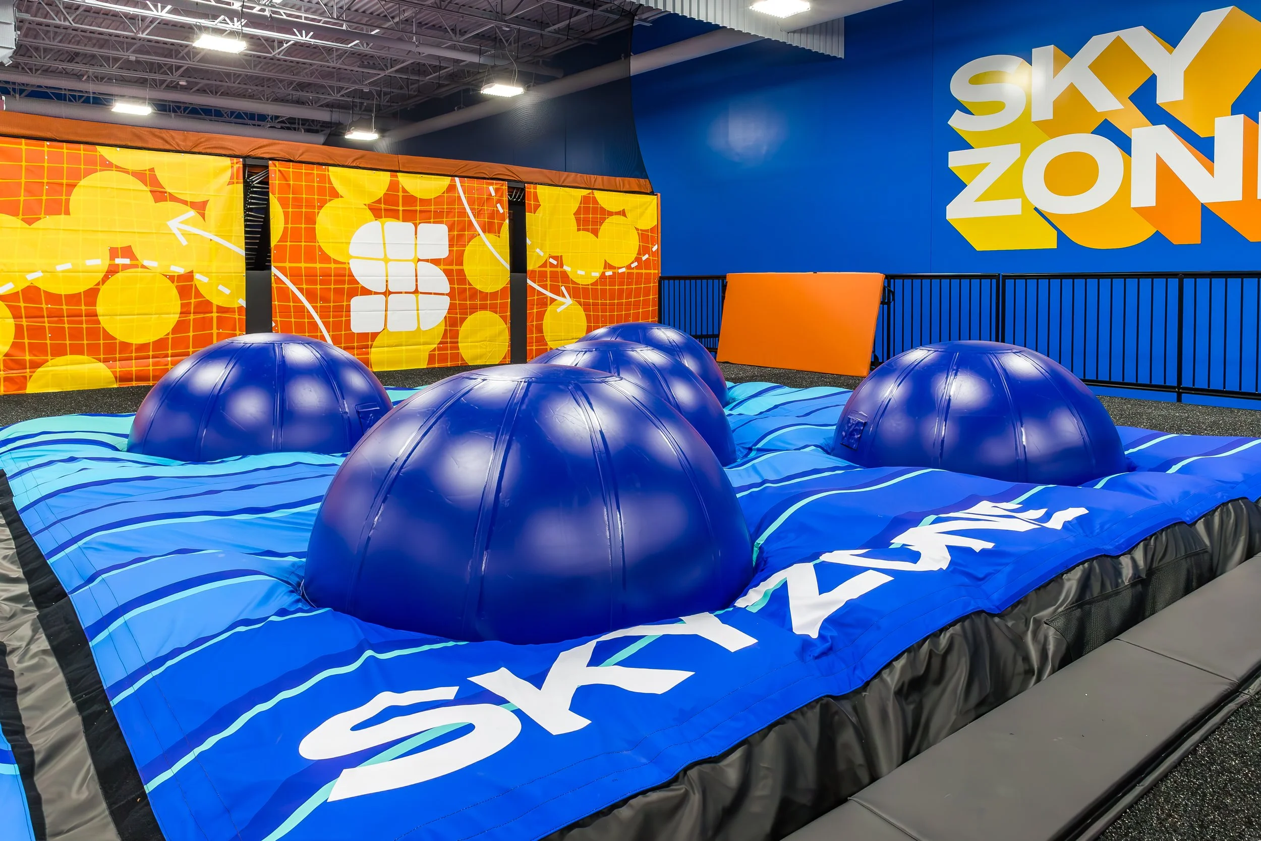 Sky Zone interior in Wichita Kansas