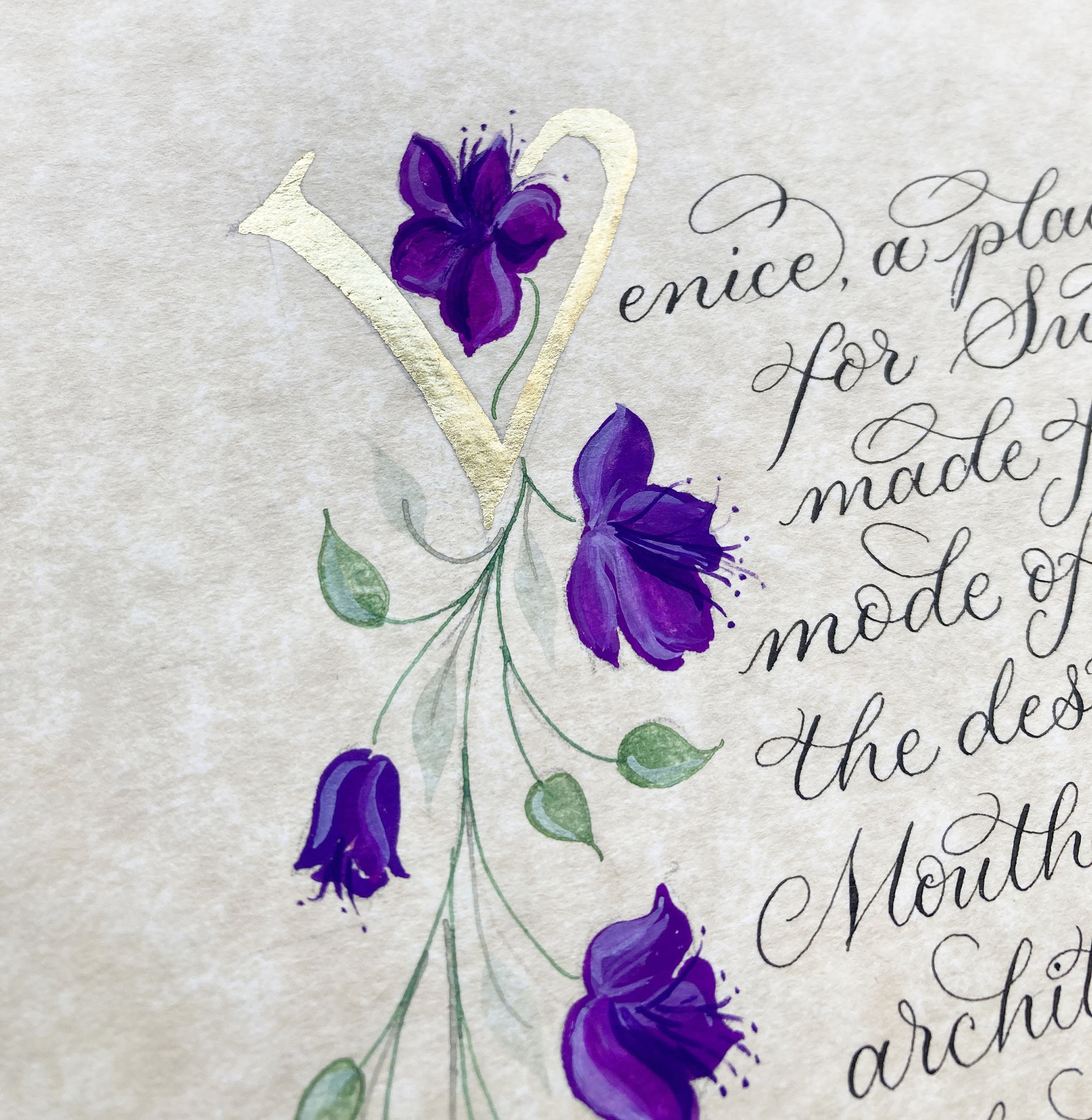 How calligraphy turns a special poem into artwork and a lifetime of memories